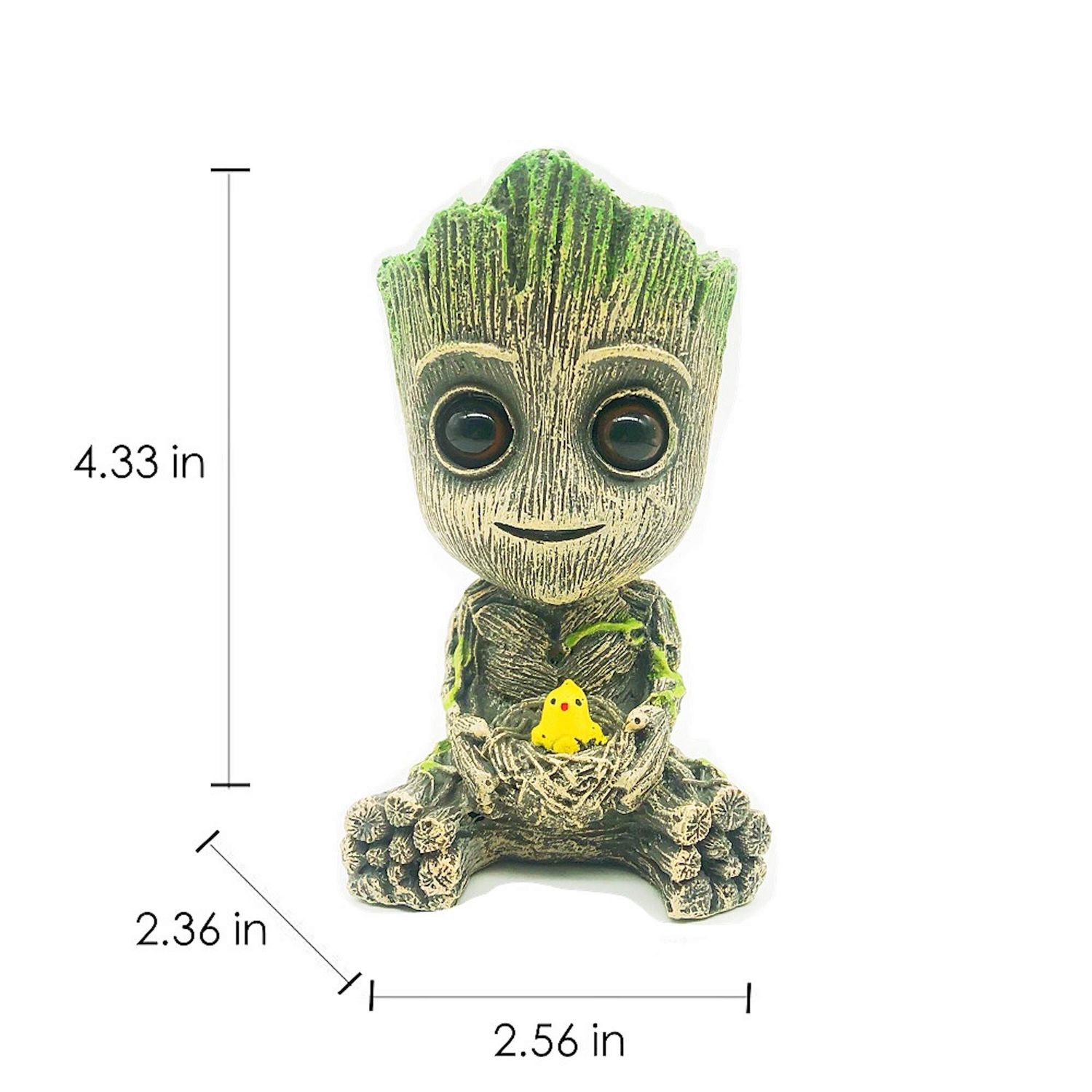 AnxunJim Aquarium Groot Air Bubbler Decorations Fish Tank Air Stone Set