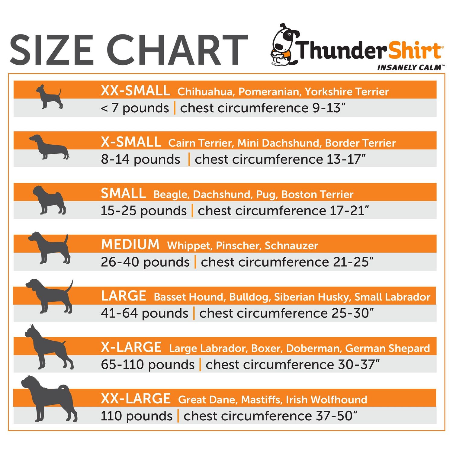 Thundershirt dogs clothing Thundershirt Dog Anxiety Jacket, Platinum, Small