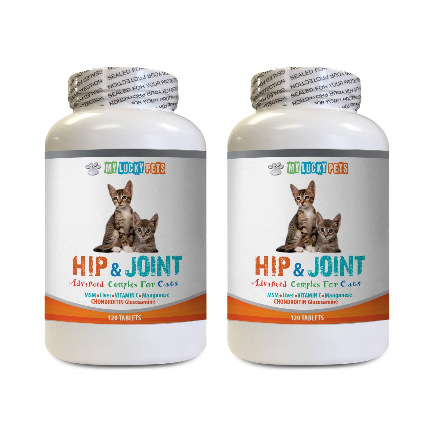 cat mobility aid - CAT HIP AND JOINT COMPLEX - INCREASE MOBILITY AND REDUCE JOINT STIFFNESS - IMMUNE SUPPORT - VET APPROVED - glucosamine chondroitin cat treats - 2 Bottles (240 Tabs)