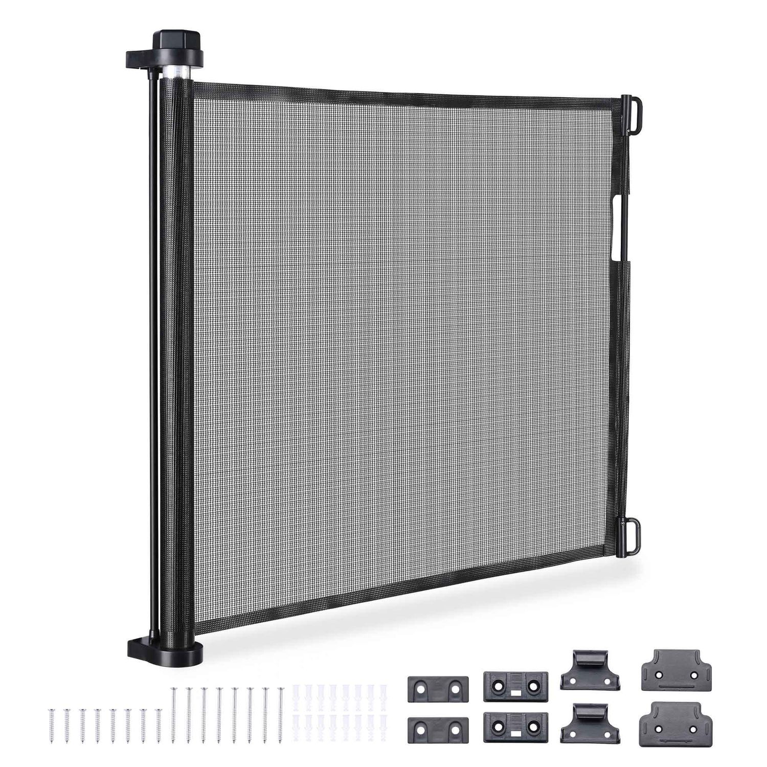 Retractable Baby Gate for Stairs 33" Tall 71" Wide Dog Gate for Doorways