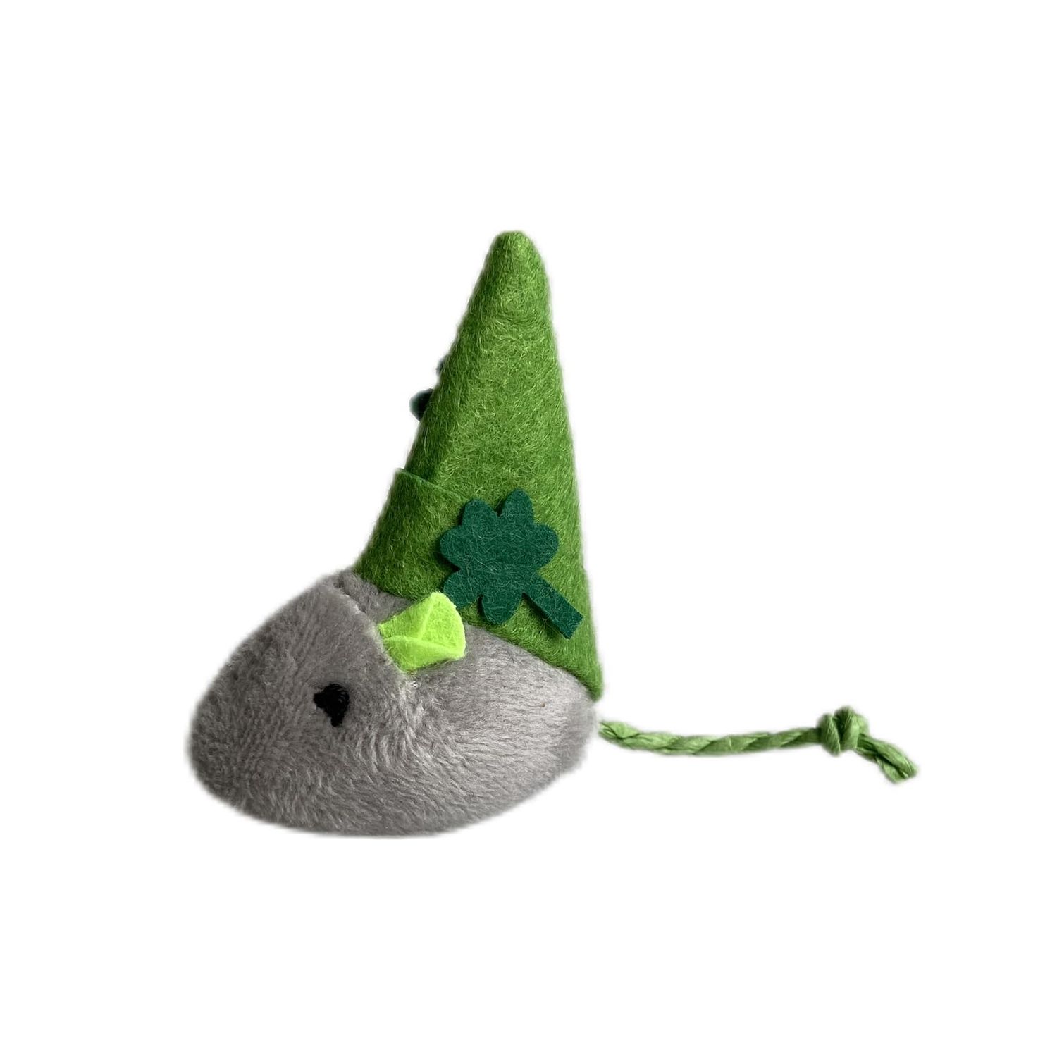 Haourlife St. Patrick's Day Cat Toy Catnip Toy Mouse Toy-6 Packs