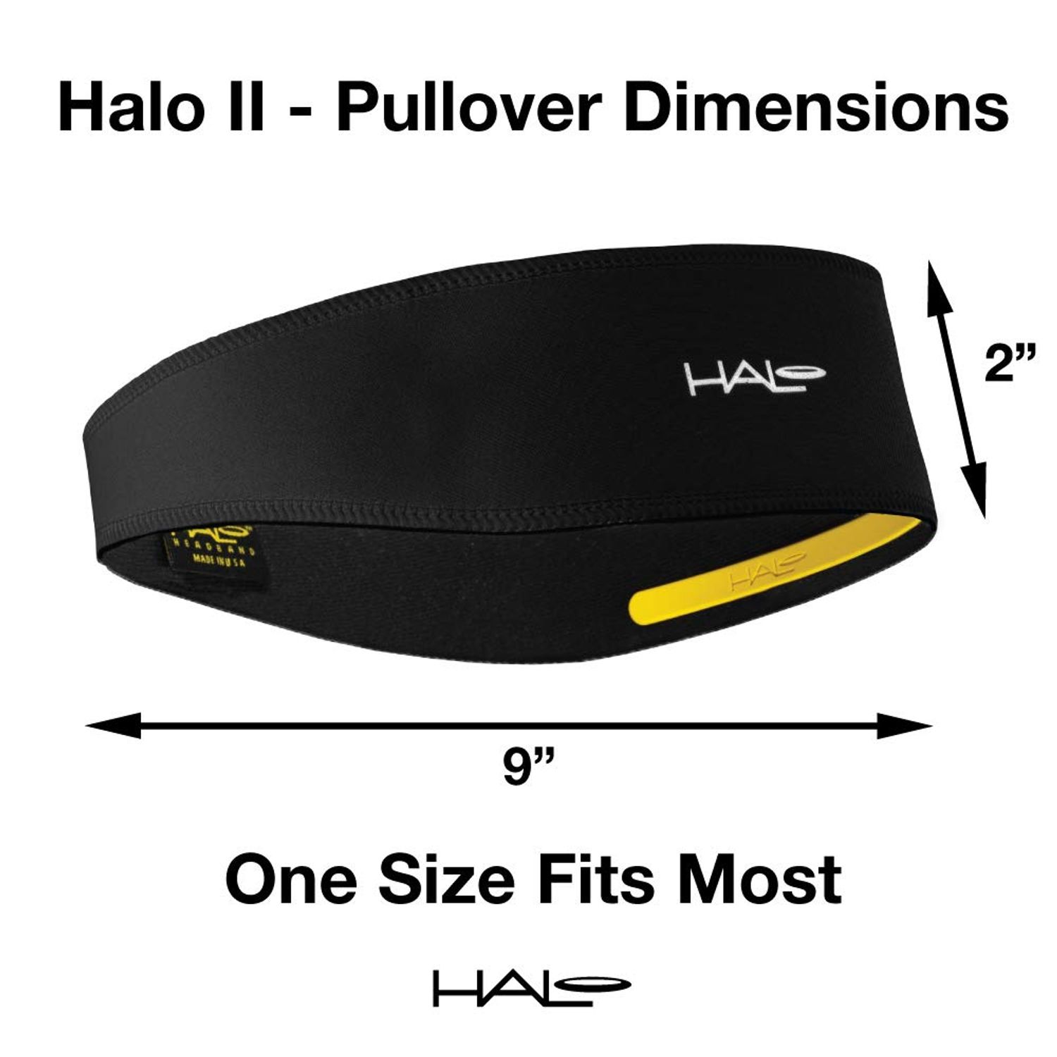 Halo Headband Halo II (Mint) Sweatband Pullover for Men and Women, No Slip with Moisture Wicking Dryline Fabric