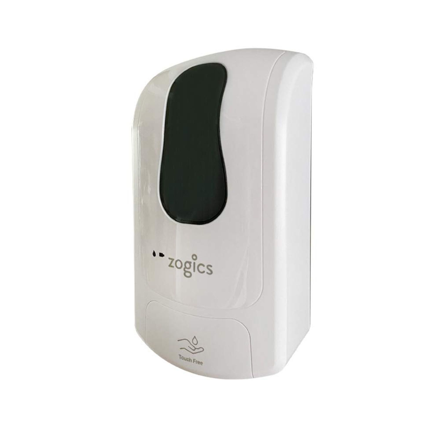 Zogics Touch-Free Automatic Gel Hand Sanitizer Dispenser – Floor Stand Hand Sanitizer Container with Touch-Free Sensors (White)