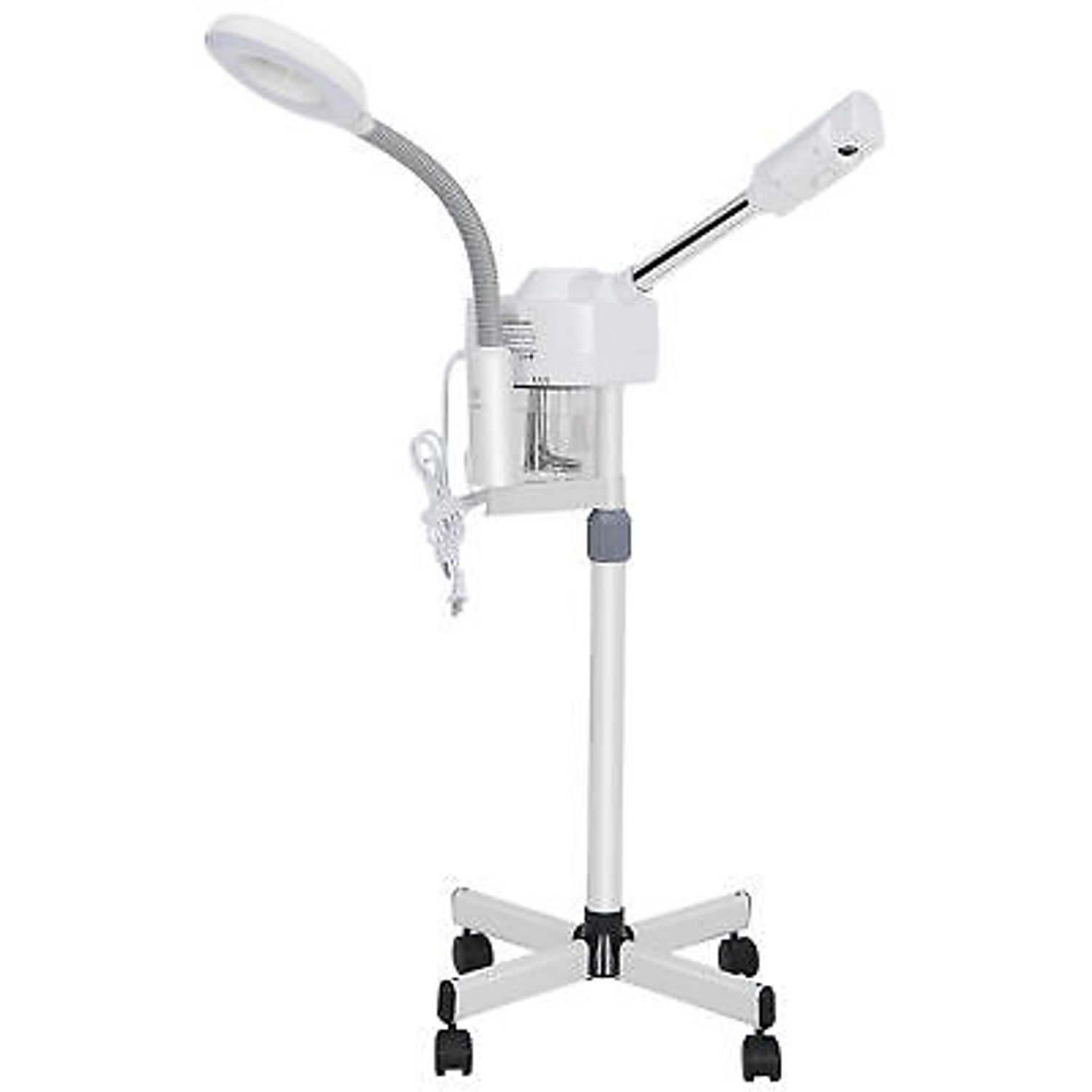 2 in 1 Professional Facial Steamer 5X LED Magnifying Lamp Facial Steamer