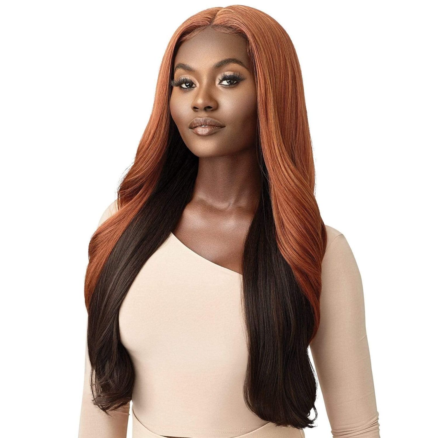 Outre Lace Front Wig HD Transparent High Tex Safe Up To 400F AVIANNA (DRFFGDNAM)