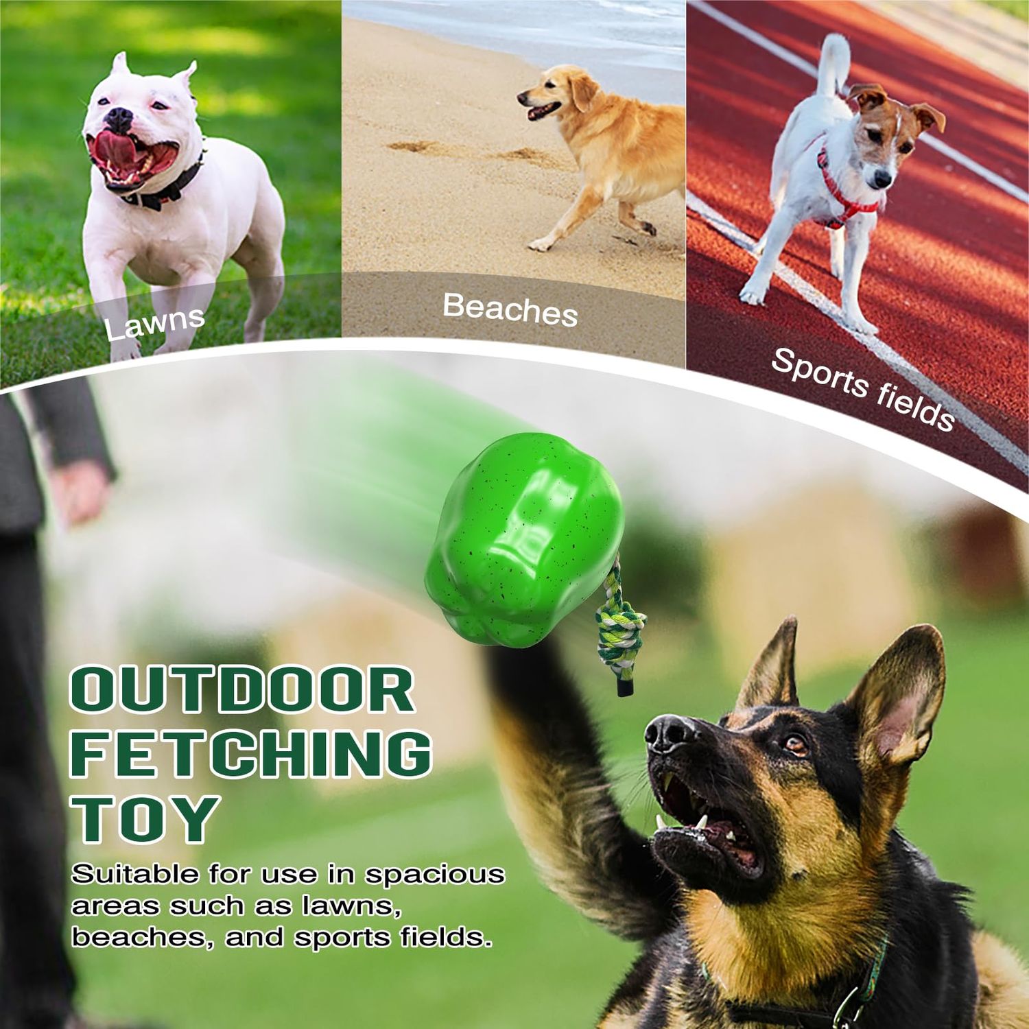 TANGJAK Dog Toy Multi-Functional Pet Toys Long Lasting Dog Chews Squeaky Dog Toys Tough Dog Toys for Gift