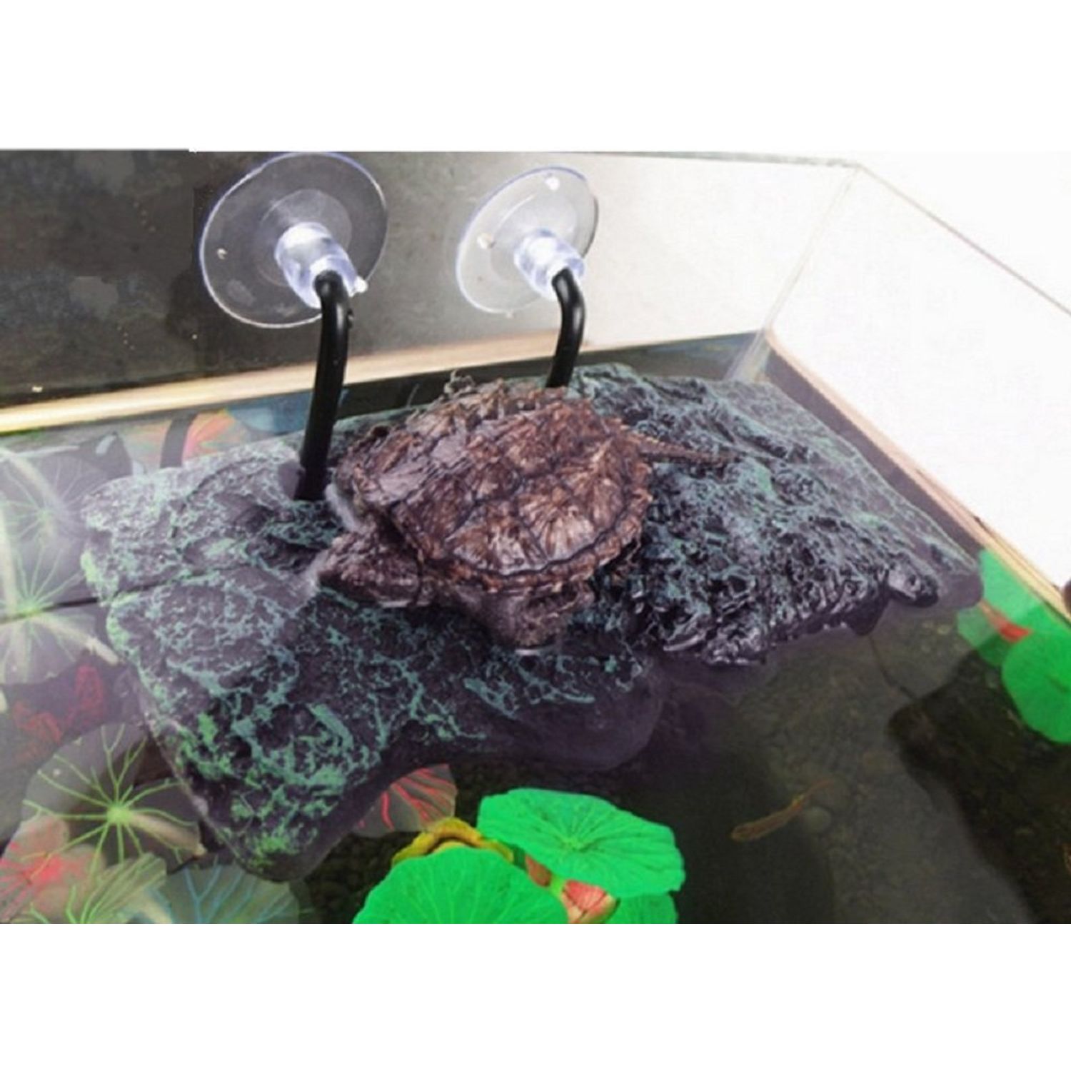BigTron Turtle Platform, Floating Turtle Pier Rectangular Terrapin Dock PU Foam Aquarium Float Decoration Bask Terrace Climb Brazilian Tortoise