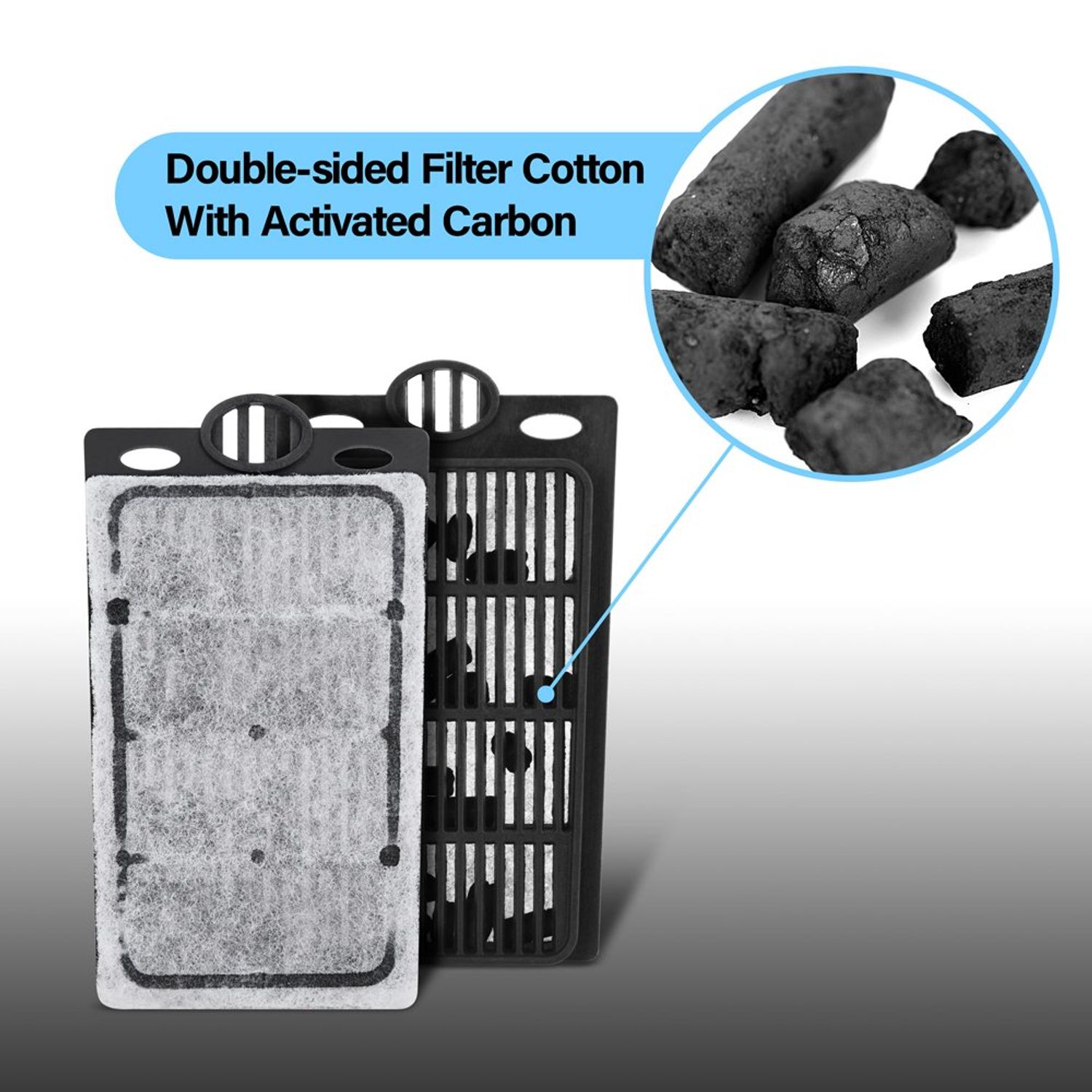 DaToo Replacement Aquarium Filter Cartridges for DTF-01