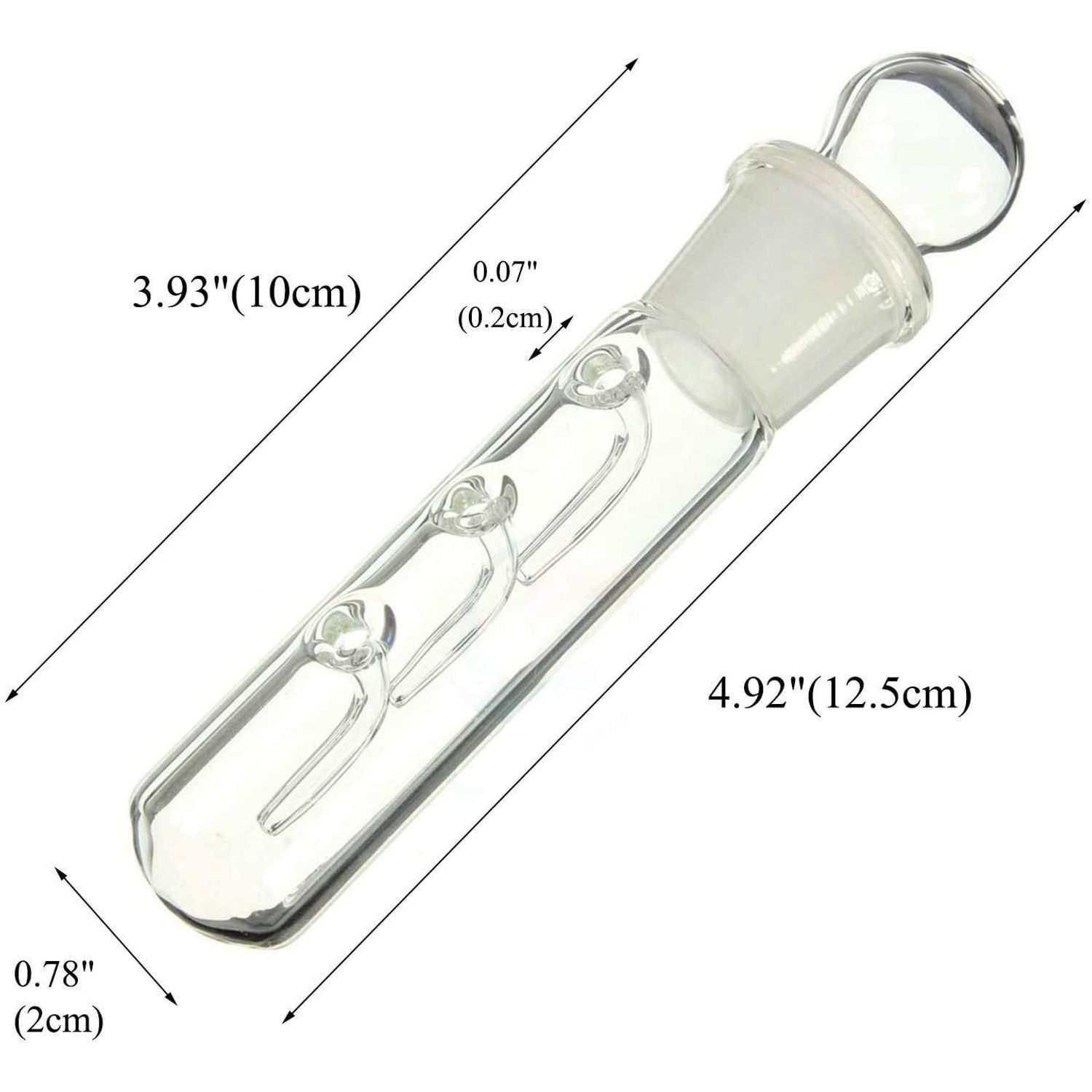 Planaria Trap Catch Trap Leeches Catcher, Aquarium Supplies Clear Glass Planarian Leech Trap Tube Catcher 3 Holes for Cherry Shrimp Crystal Red Shrimp Dwarf Shrimp