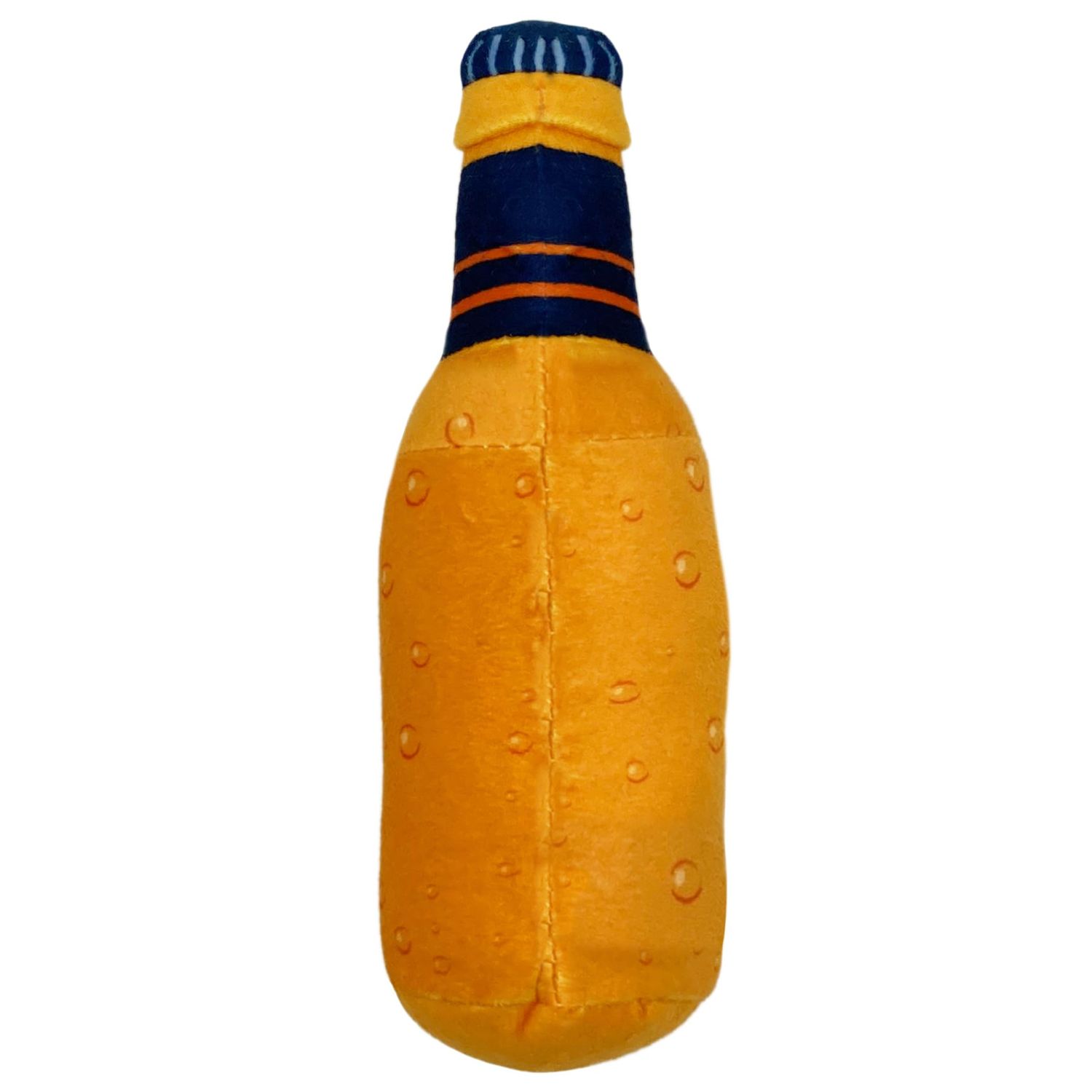 Pets First MLB Chicago Cubs Stadium Beer Bottle Plush Dog Toy-Cutest Plush Toy for Dogs & Cats with Inner Squeaker & Premium Embroidery of Baseball Team Name & Logo
