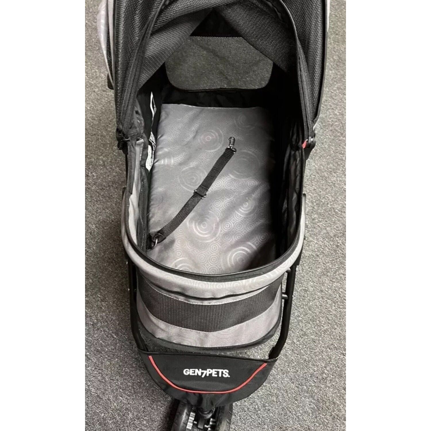Regal Plus Pet Stroller For Dogs Cats, Breeds Up to 25 lbs, Gray Shadow