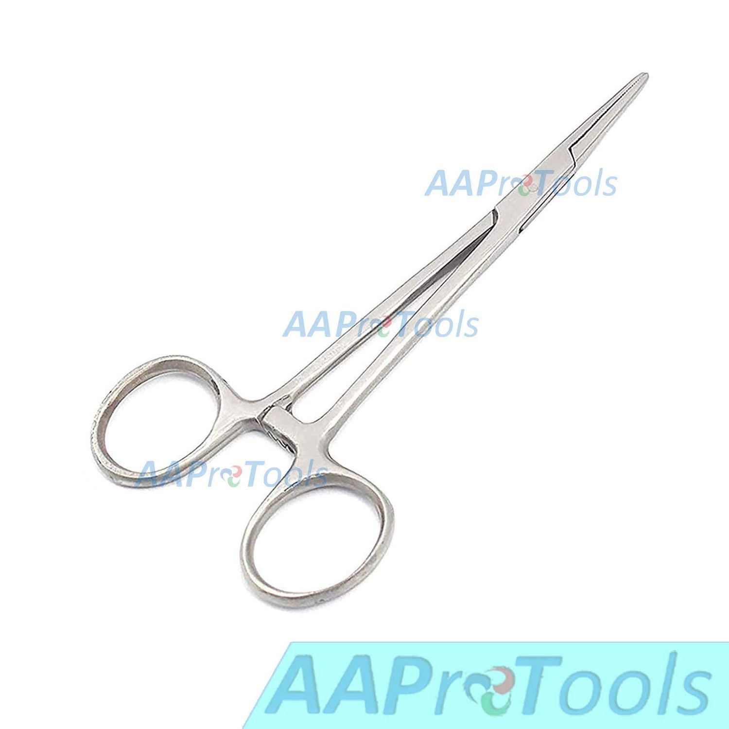 AAProTools Stainless Steel Pets Dogs Hemostat Forceps Scissors Ear Hair Clamp Pulling Shears Pet Dog Accessory Accessories Straight