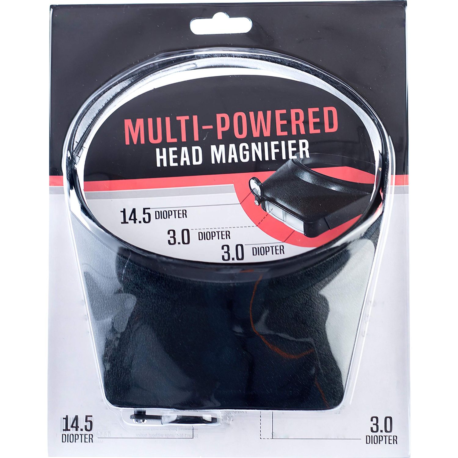 Head Band Magnifier Magnifying Glass Headband Dual Lens Flip Visor Magnification