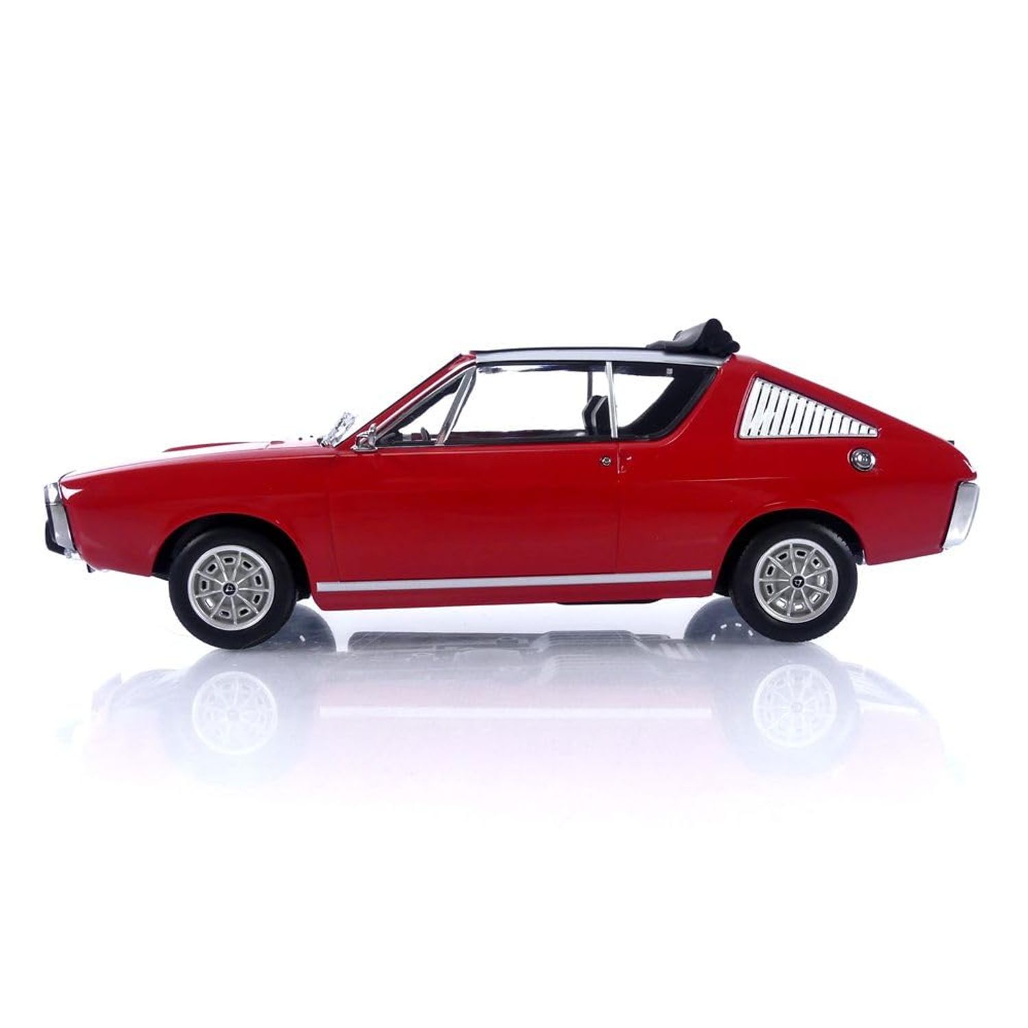 Norev NV185371 1:18 17 Gordini Découvrable 1975-Red Renault Collectable Model, Multi