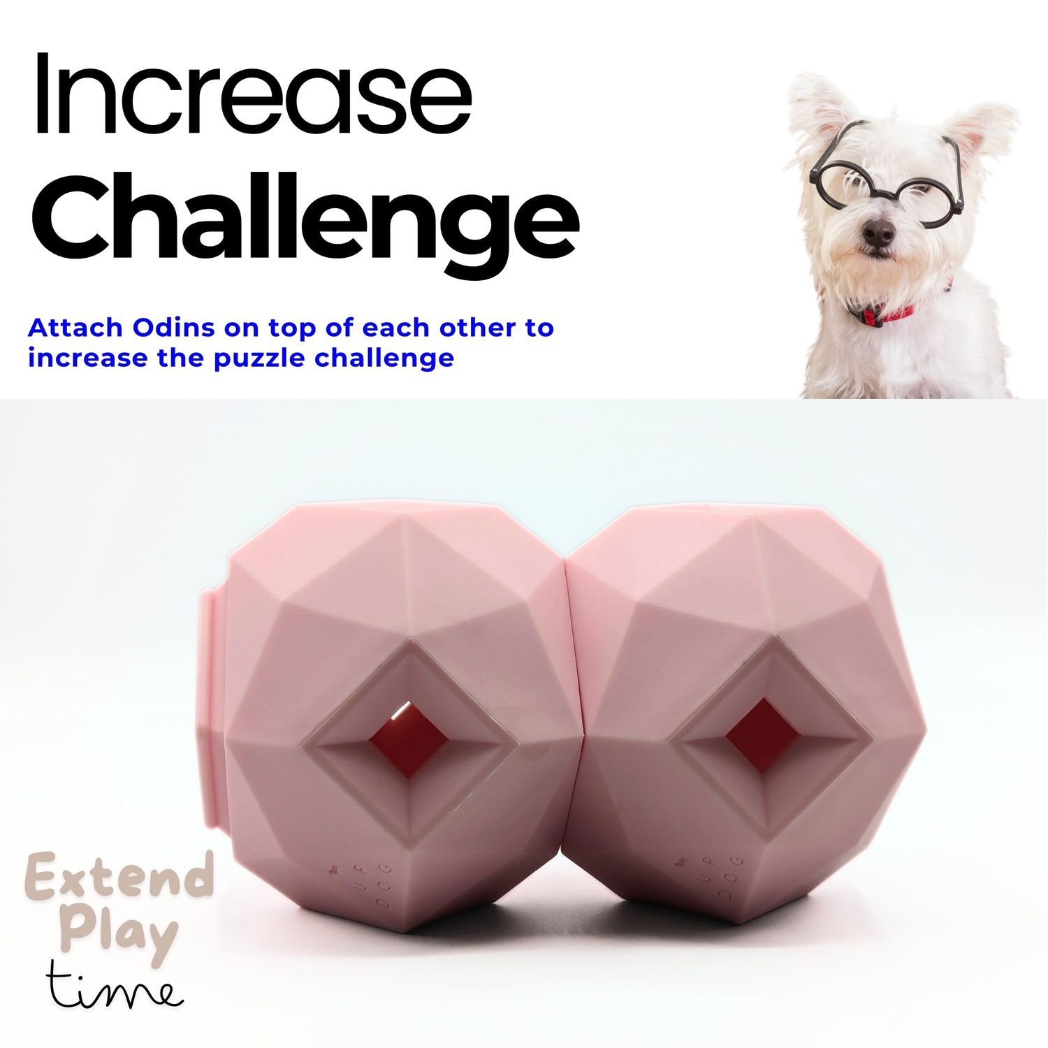 Treat Dispensing Balls for Medium Dogs and Cat Treat Dispenser Toy Interactive for Self-Play Improves Oral Hygiene, Mental Simulation, and Bordem Buster, Simple and Effective Food Toy (3.6 x 3.6 in)