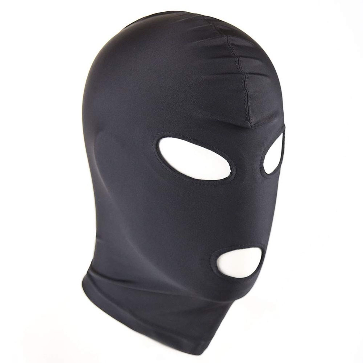 Soochat Full Cover Spandex Zentai Hood Mask Elastic Breathable Open Eyes And Mouth Cosplay Halloween Costume Hood Mask