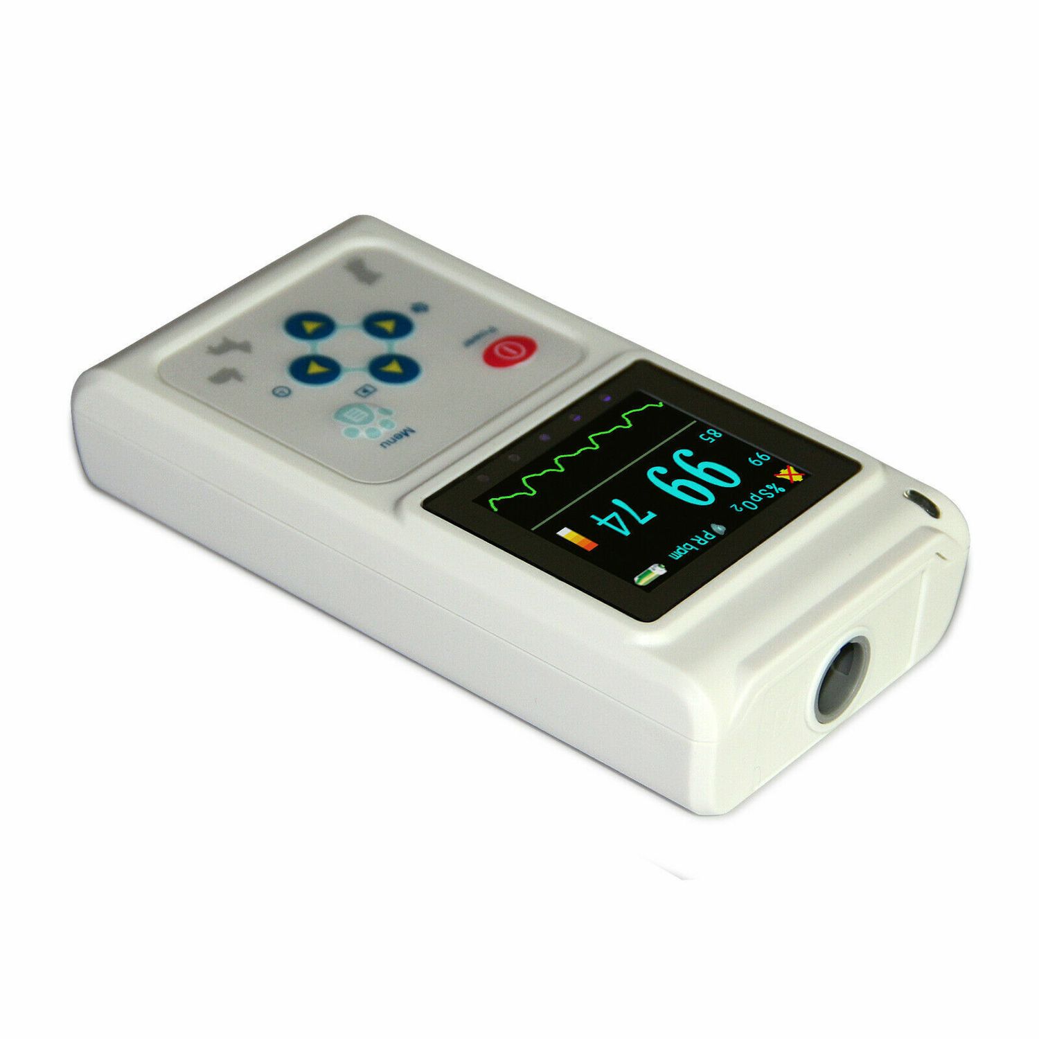 CONTEC CMS60D-VET Veterinary Pulse Oximeter Spo2 Probe PR Monitor Color Display