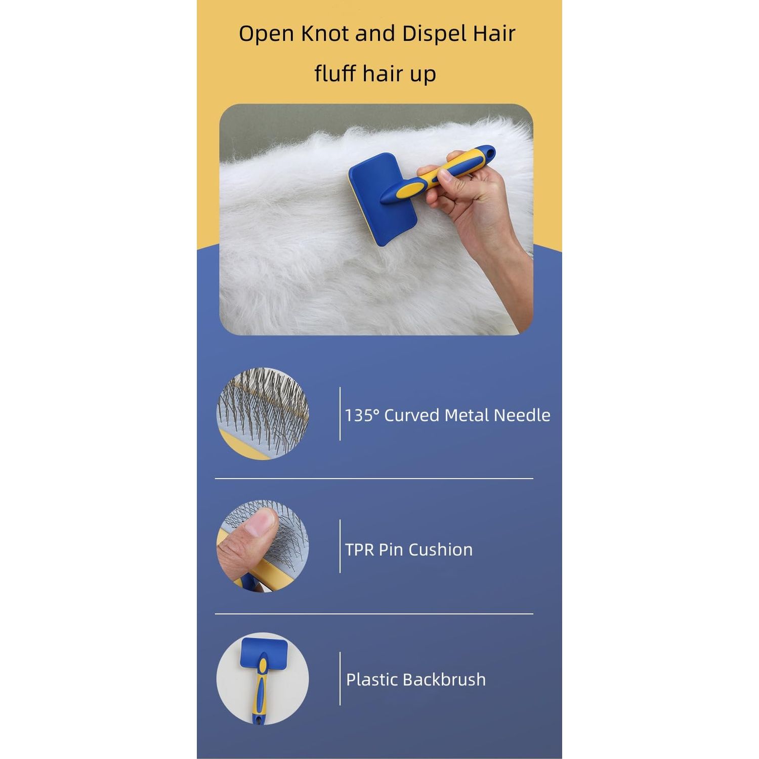 TSINGS Pet Grooming Tools 8-Piece Kit with Hair Comb, Steel Comb, Nail Clipper, File, Hair Clipper, Toothbrush, Bowl and Hair Removal Gloves