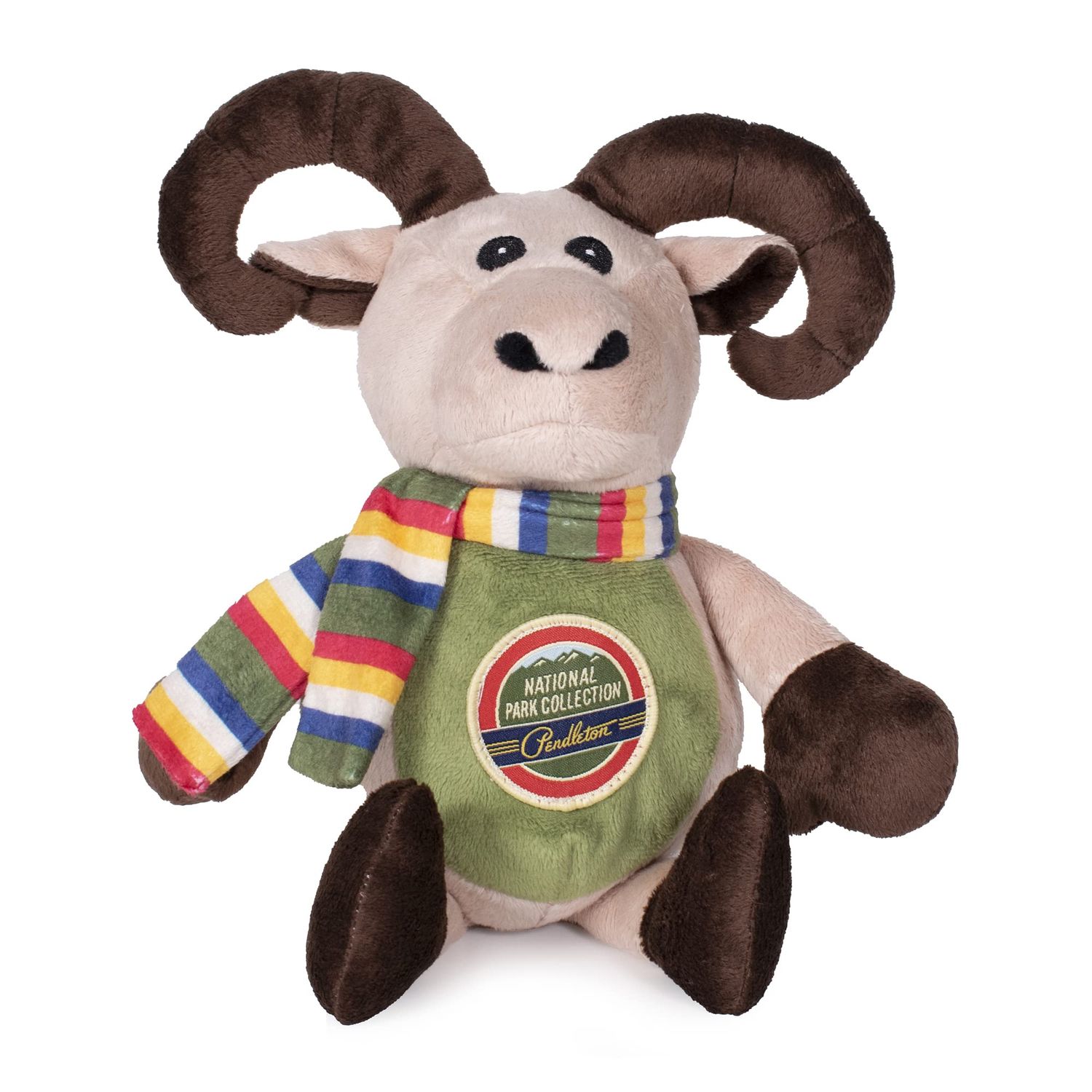 Pendleton Pal Plush Dog Toy (Long Horn Sheep)