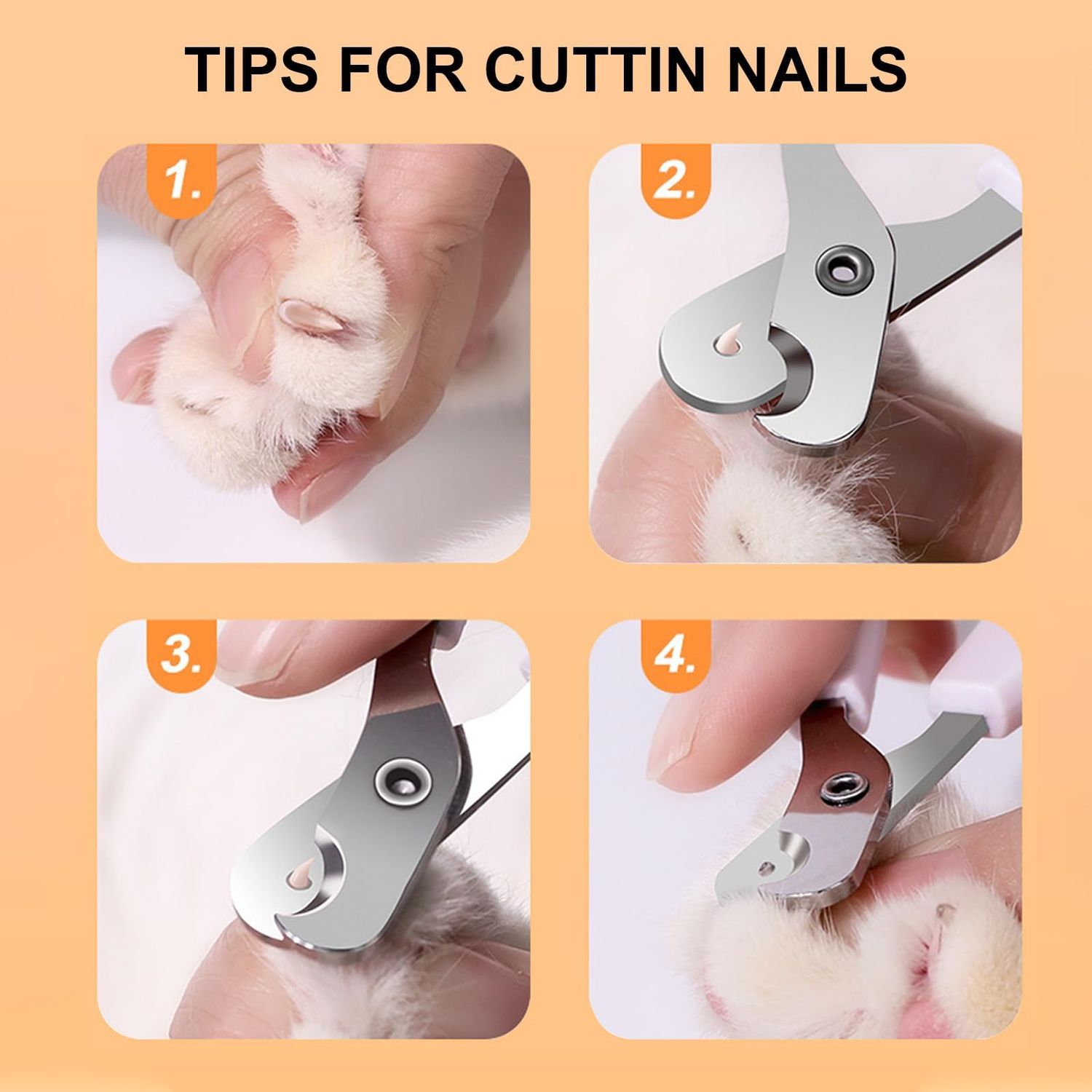 Interactive Cat Toys Ball, Rolling Smart Ball with Nail Clippers for Bored Indoor Adult Cats, USB Rechargeable Automatic Cat Toys, Moving Ball Cat Toy for Cat/Kitten