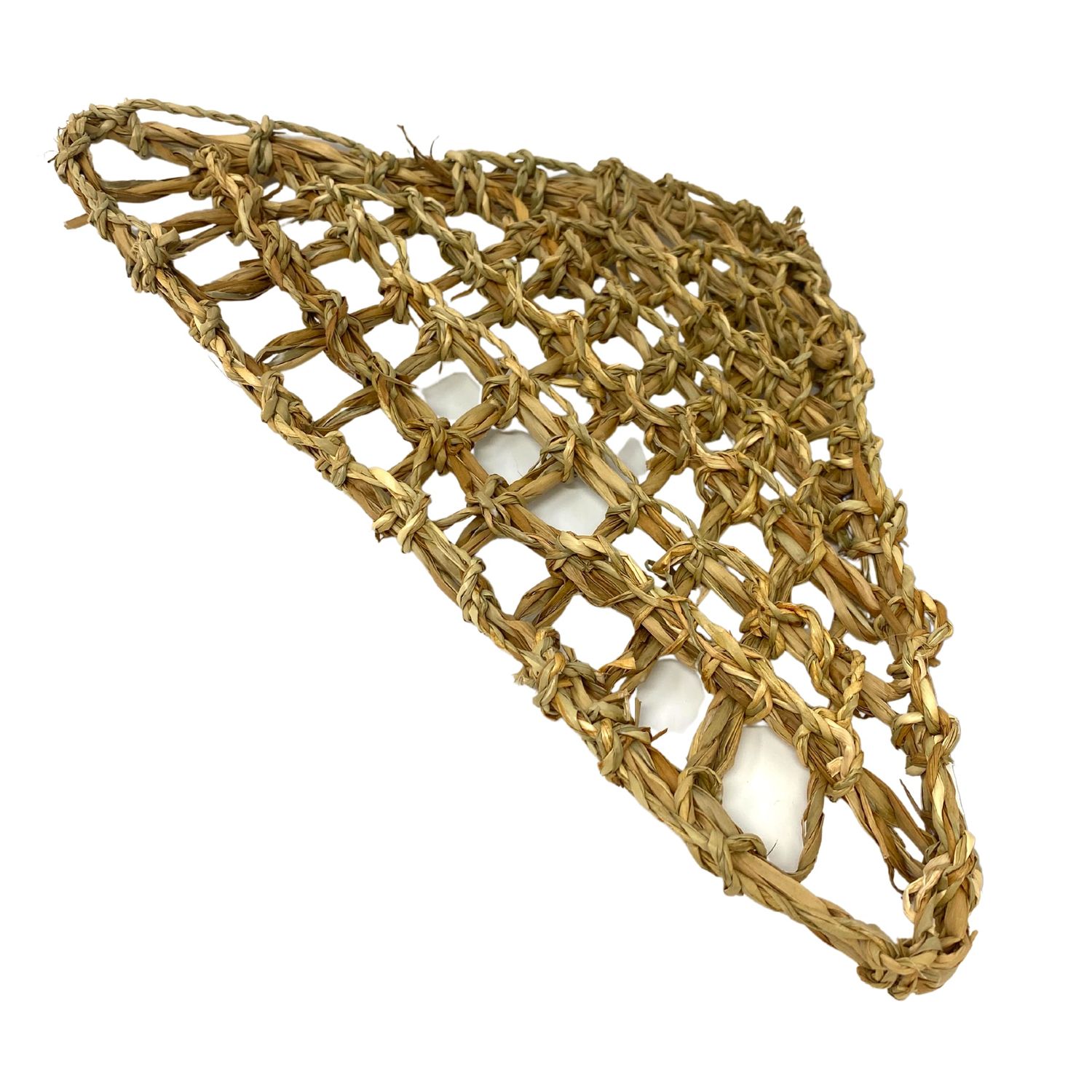 Bonka Bird Toys 3731 Woven Triangular Seagrass Mat 12x8x8 Natural Craft Part Bird Toy