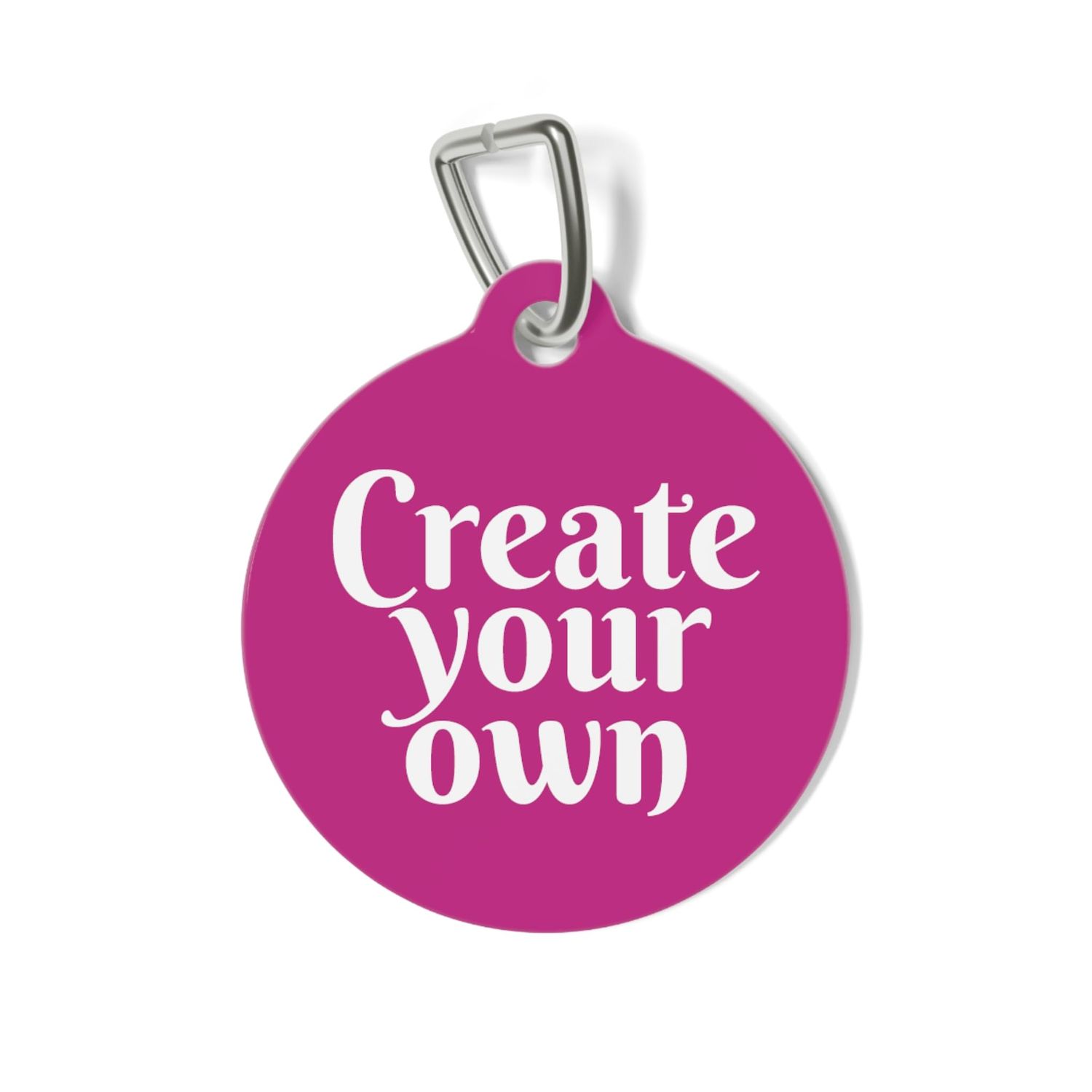 Create Your Own Pet ID Tag Upload Your Image