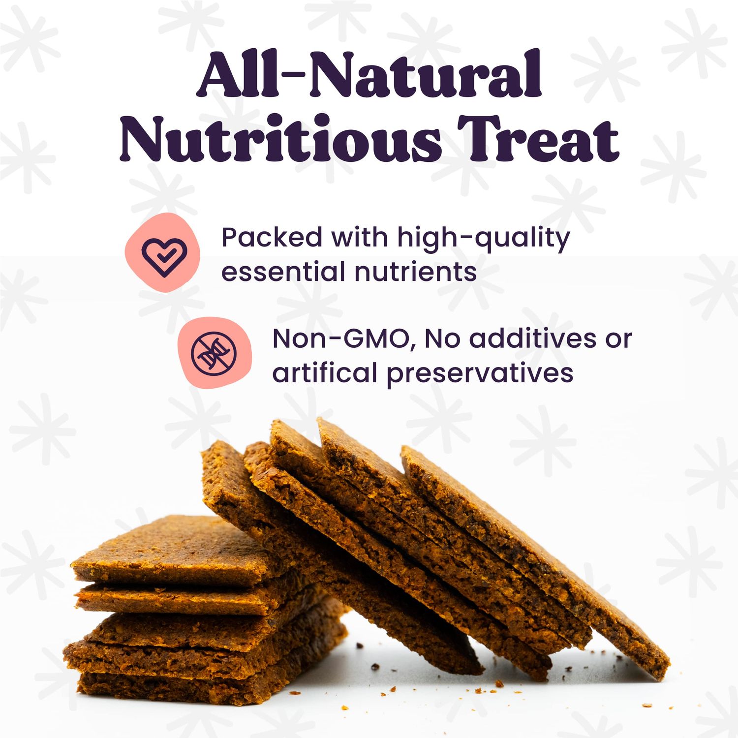 Foragers Feed Sustainable Insect Protein Dog Treat for Canine Health, Pumpkin and Goji Berry Flavor, 6 Oz. Resealable Bag
