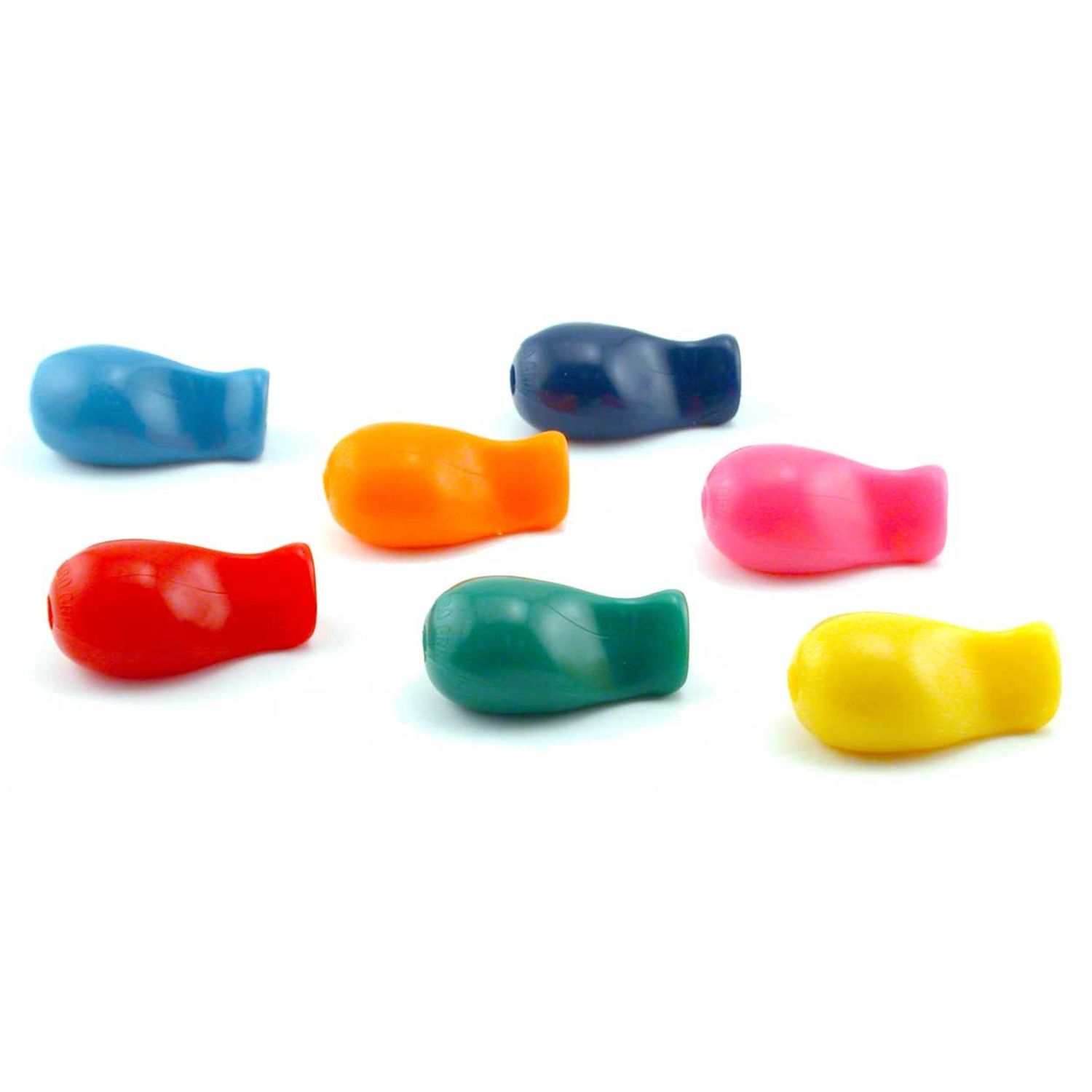 The Pencil Grip Jumbo Pencil Gripper, Universal Ergonomic Writing Aid For Righties And Lefties, Colorful Pencil Grippers, Assorted Colors, Classroom Pack, 72 Count - TPG-11472