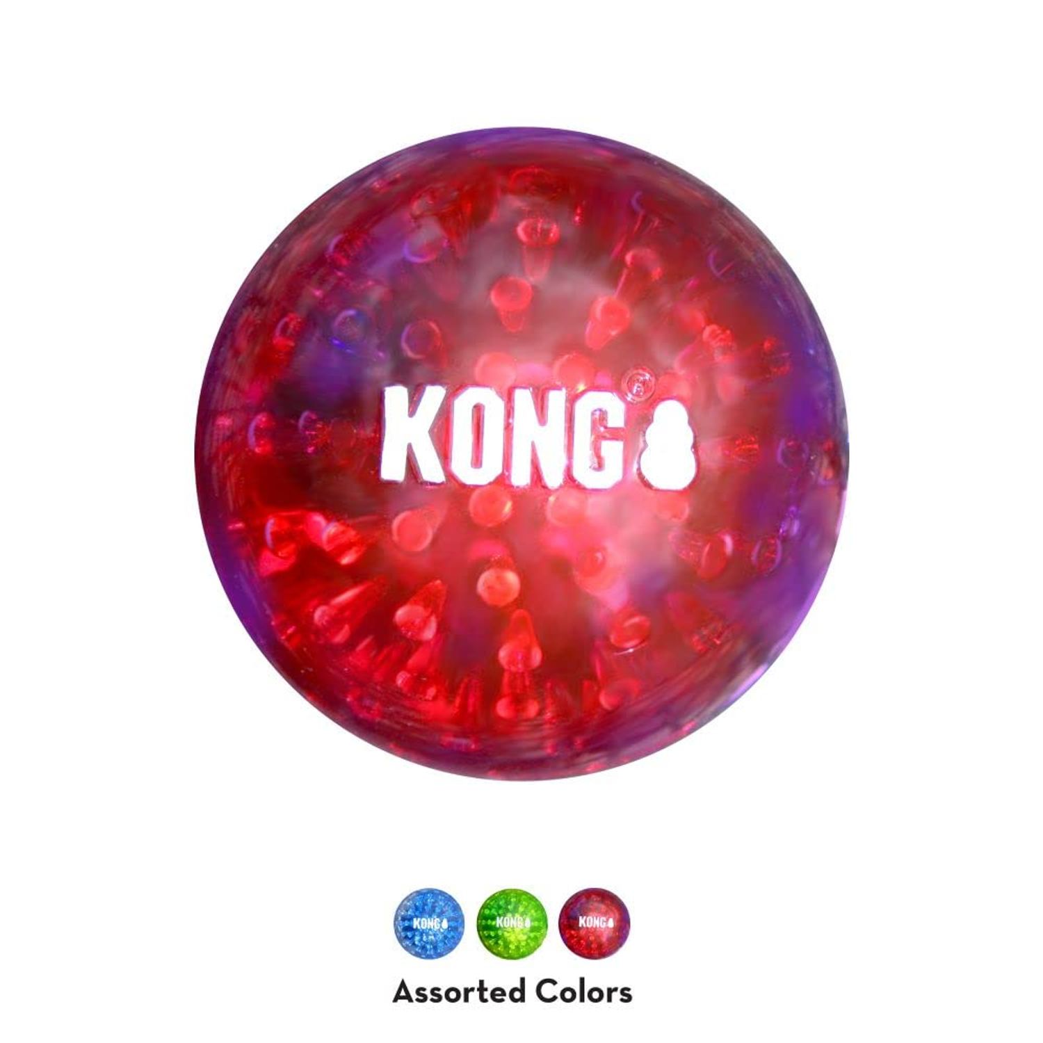 KONG Company 38749422: Squeezz Geodz Squeaker Ball Dog Toy, Lg