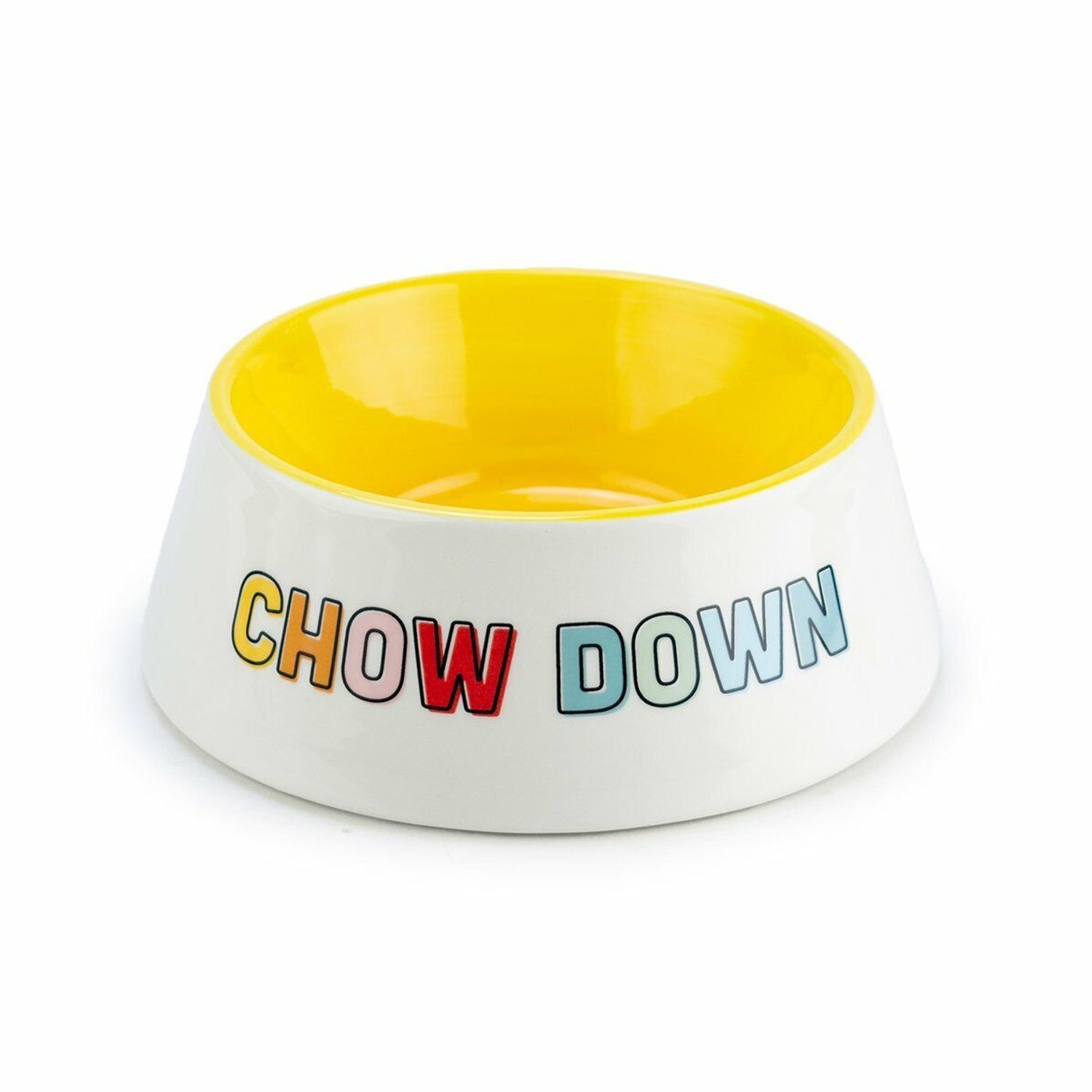 C.R. Gibson Ceramic Pet Bowl | Chow Down