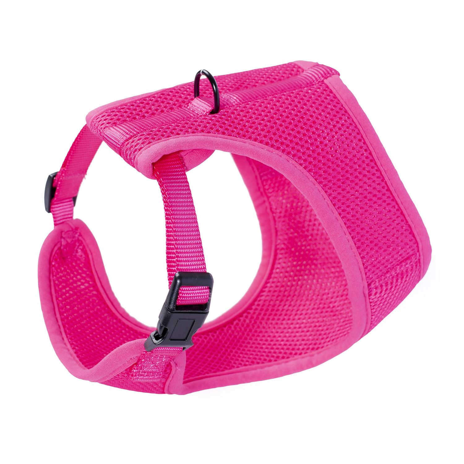 Mile High Life Step in Dog Harness for Small Dogs No Pull, Easy Get on Air Mesh Vest Harness, Adjustable Easy Closures Both Neck and Chest, Suitable for Small Dogs & Cats, Medium(Girth 15.7"-23.2")