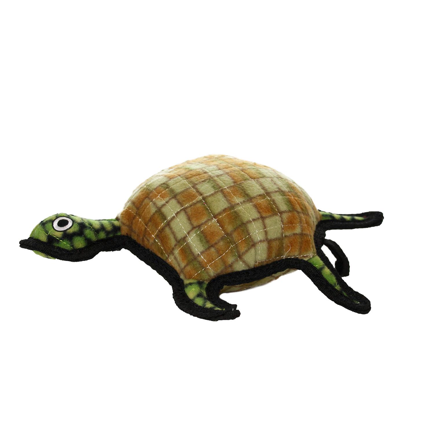 TUFFY - World's Tuffest Soft Dog Toy - Ocean Turtle -Multiple Layers. Made Durable, Strong & Tough. Interactive Play (Tug, Toss & Fetch). Machine Washable & Floats (Combo Pack #1)