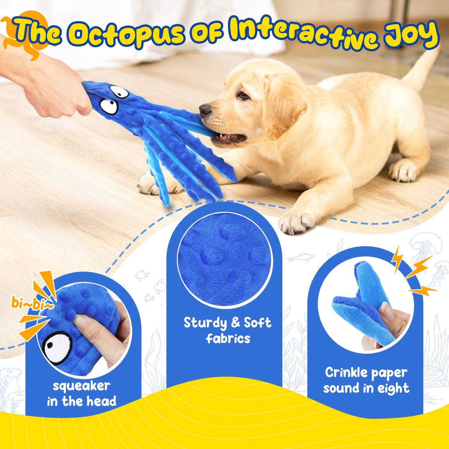 Eefitoys Puppy Toys 23 Pack, Interactive Dog Toys for Puppy Teething, Puppy Chew Toys with Squeaky Plush Toys, Rope Toys and Dog Treat Balls, Puppy Teething Toys for Small Dogs
