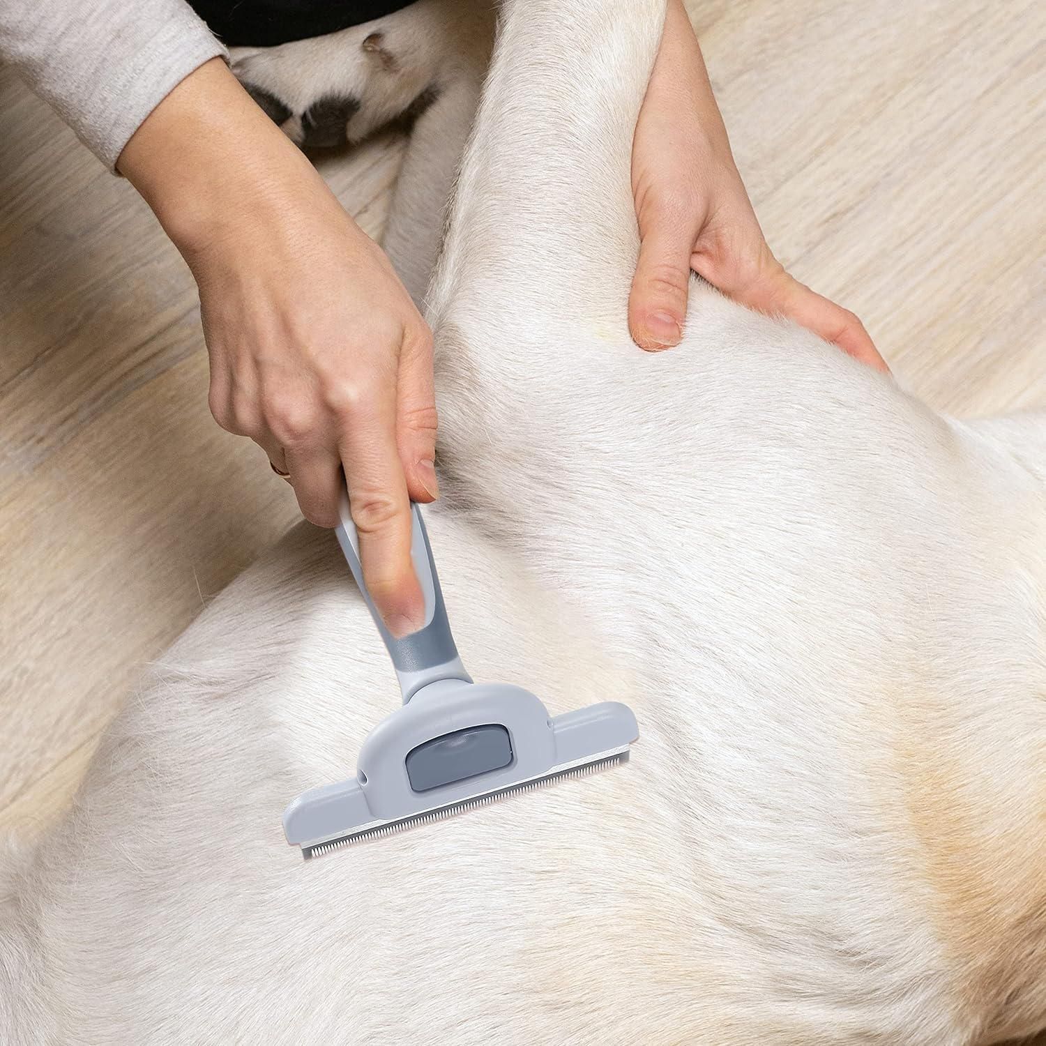 Pet Grooming Brush, Dog Brush for Shedding, Dog Shedding Brush, Dog Deshedding
