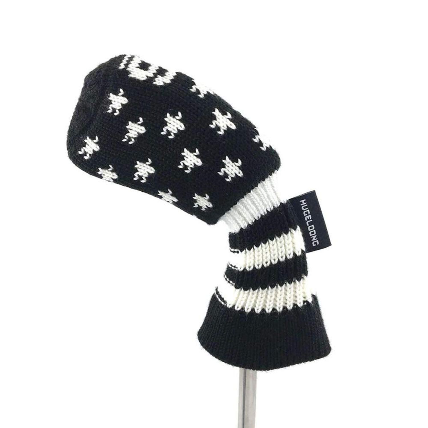 HUGELOONG Star Golf Iron Headcovers Set 11PCS(3~9,P,A,S,L) -Golf Club Head Covers Fit Most Irons-Navy
