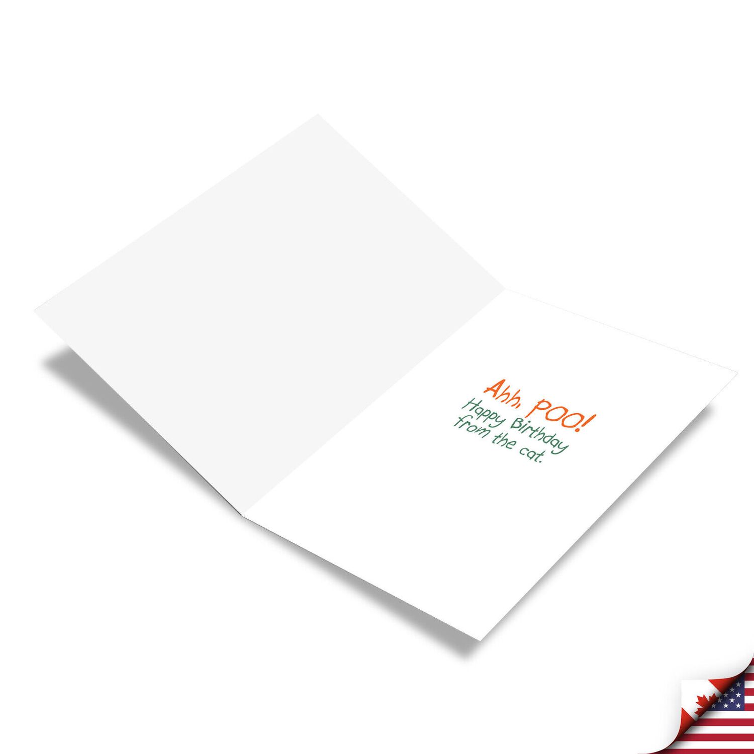 1  Birthday Pet Card with Envelope - Birthday Cat Litter C4830BDG
