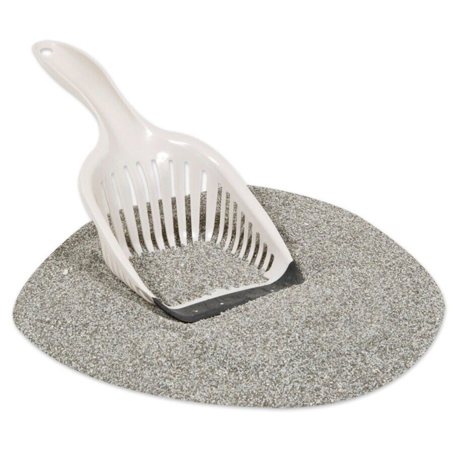 Aspen No Tear Cat Litter Scoop Pearl White, One Size