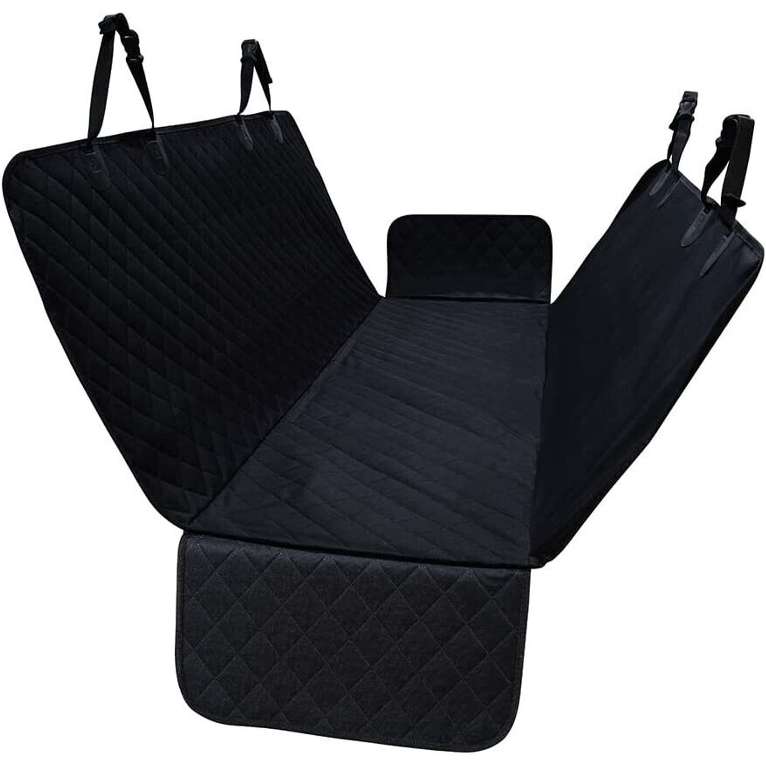 Pet Dog Car Seat Hammock Safety Protector Mat for Rear Back Seat Cover