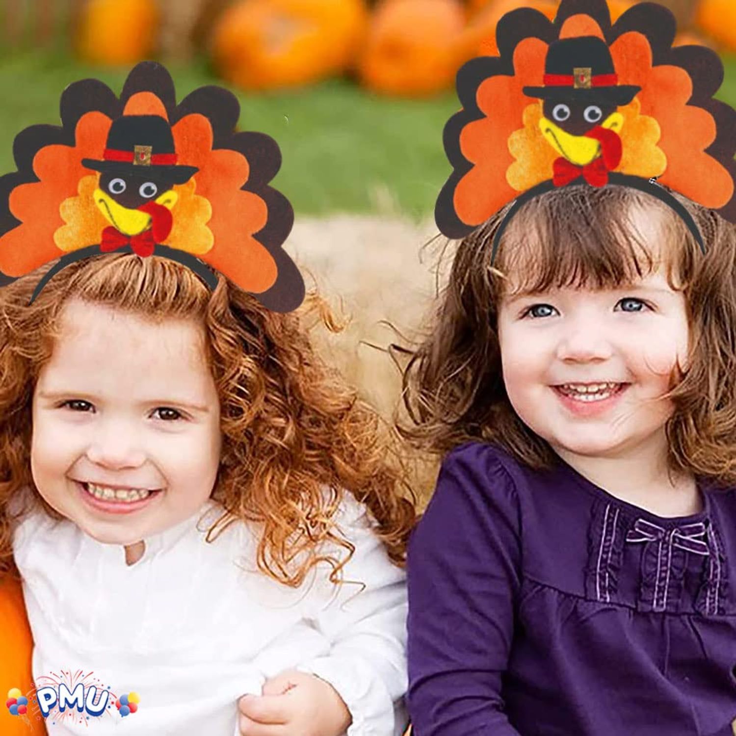 PMU Thanksgiving Tom Turkey Headband for Thanksgiving Party Costume Accessories for Adults (1/Pkg) Pkg/1
