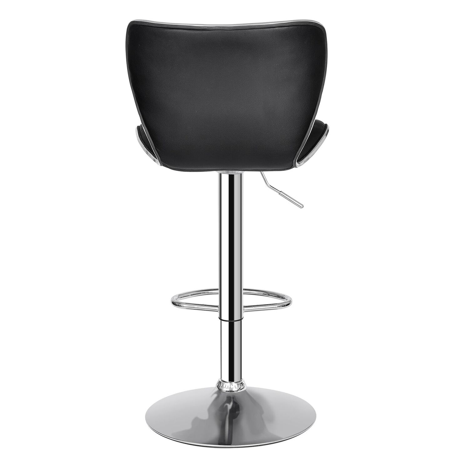 Shell Bar Stools Set of 4 Adjustable Height Swivel Bar Stools Dining Chairs Home