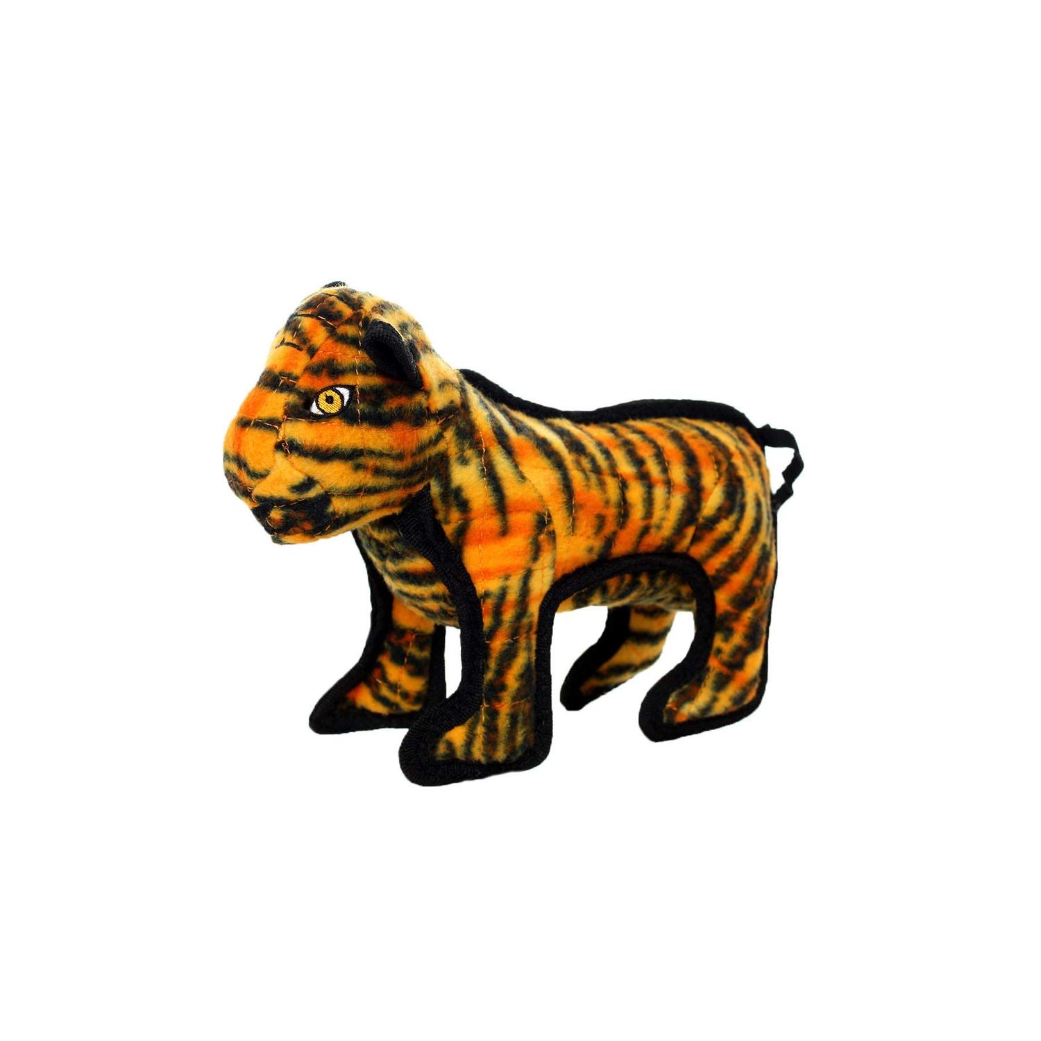 TUFFY -World's Tuffest Soft Dog Toy - Zoo Giraffe - Made Durable, Strong & Tough. Interactive Play (Tug, Toss & Fetch). Machine Washable & Floats. (Combo Pack #1)