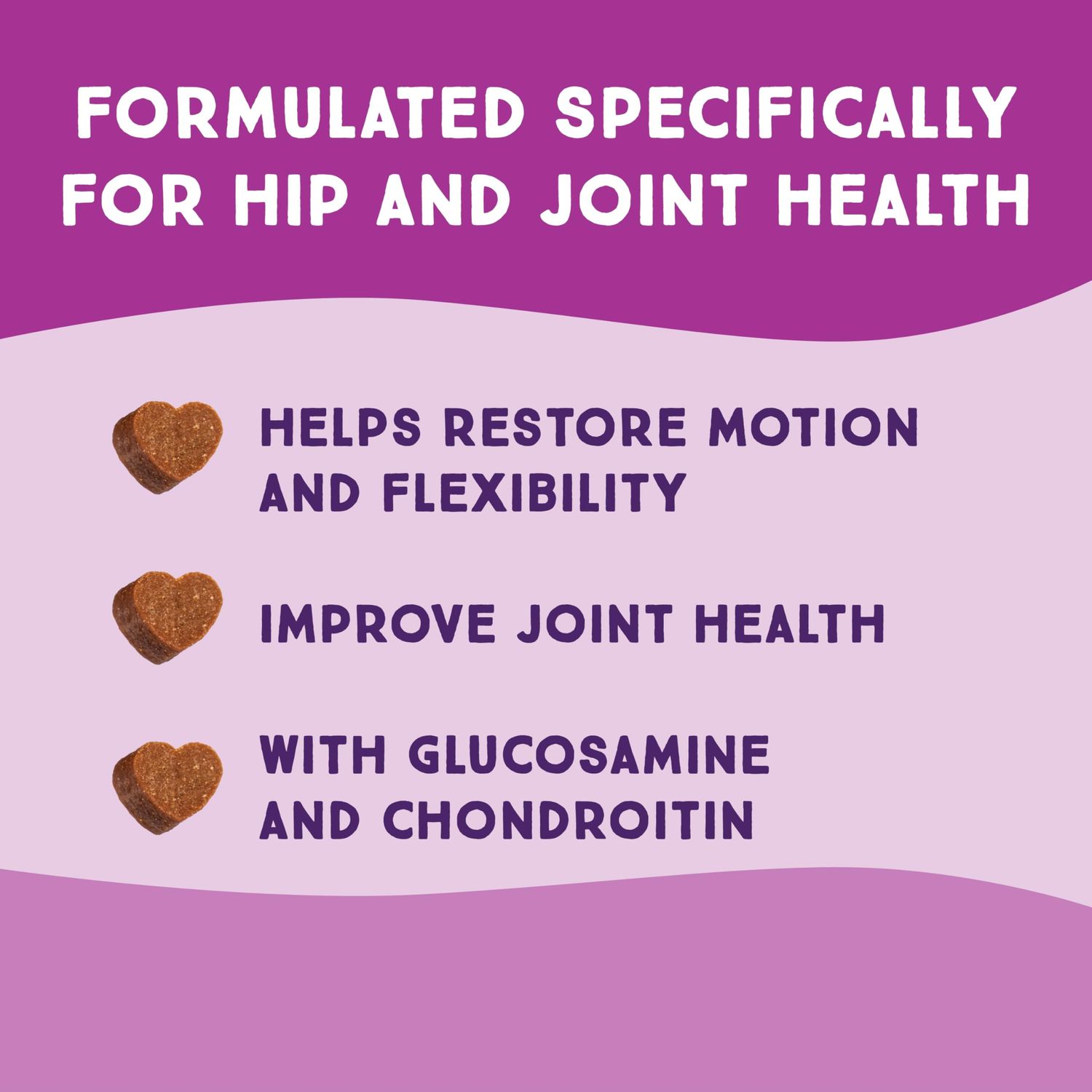 SuchGood Hip and Joint + Skin and Coat Dog Treats - Support Chews for All Breed Sizes and Ages, Glucosamine and Chondroitin + Salmon and Flaxseed Oil (Chicken Flavor, 2 Packs)