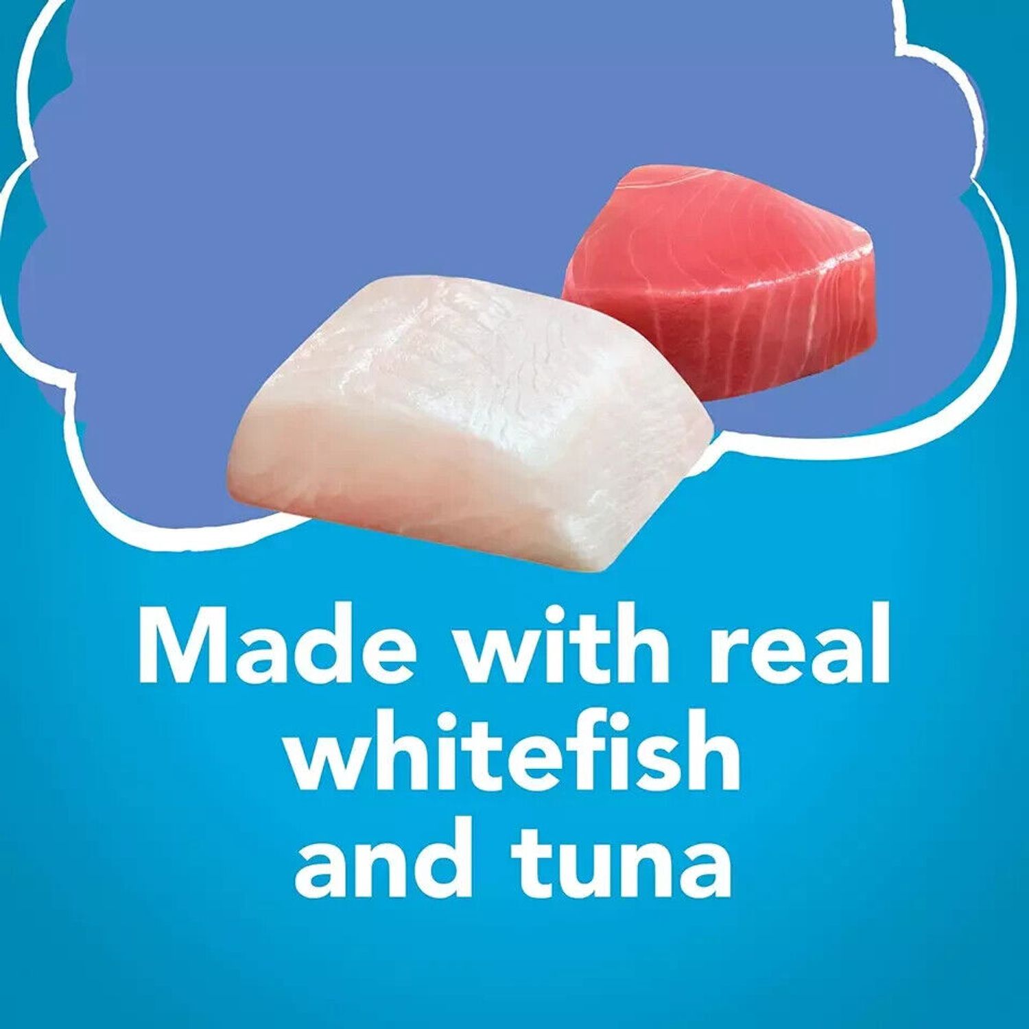 Purina Friskies Wet Cat Food, Shreds with Ocean Whitefish & Tuna - 5.5 Oz. Cans