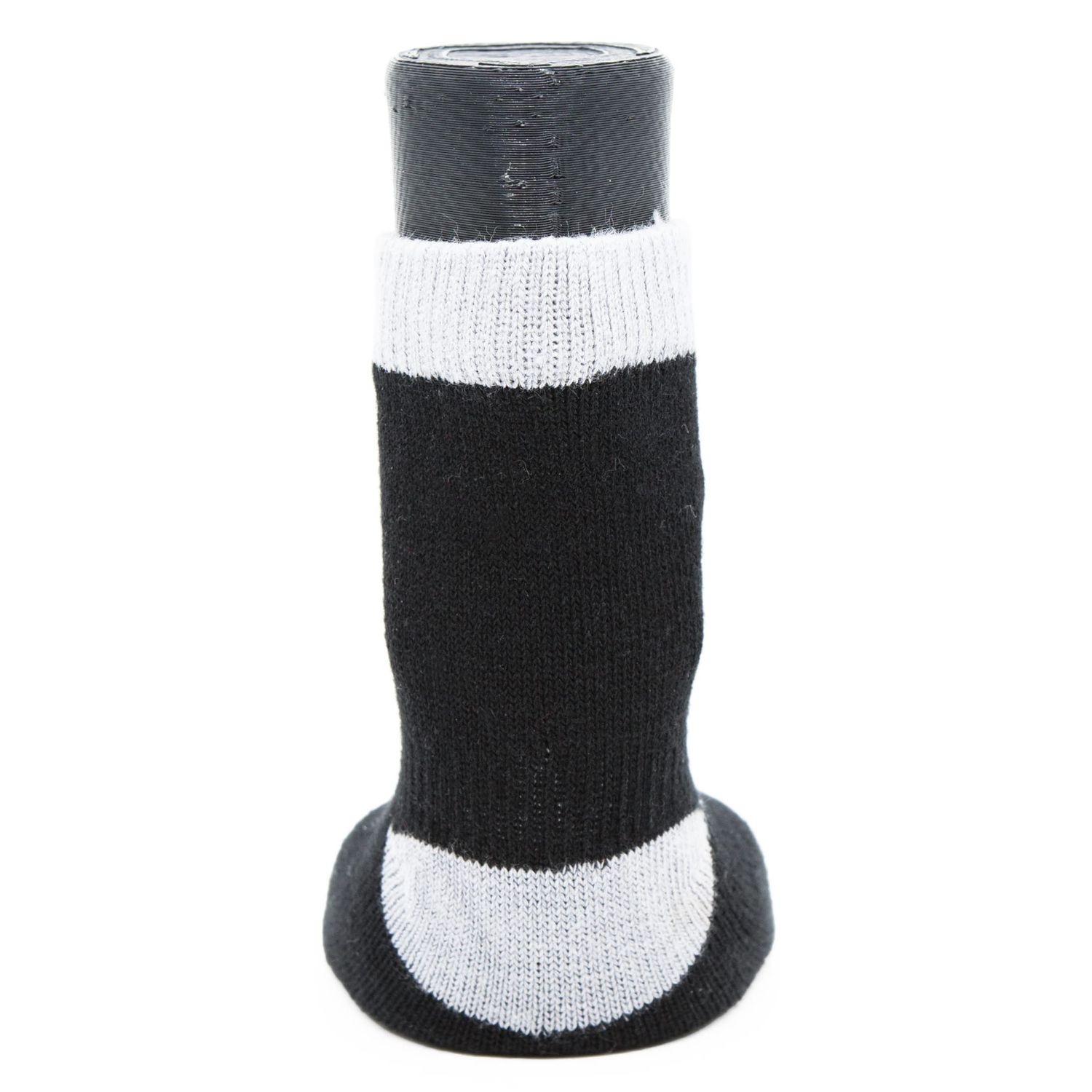Woodrow Wear, Power Paws Advanced Dog Socks, Black Grey, XS, Fits 12-25 pounds