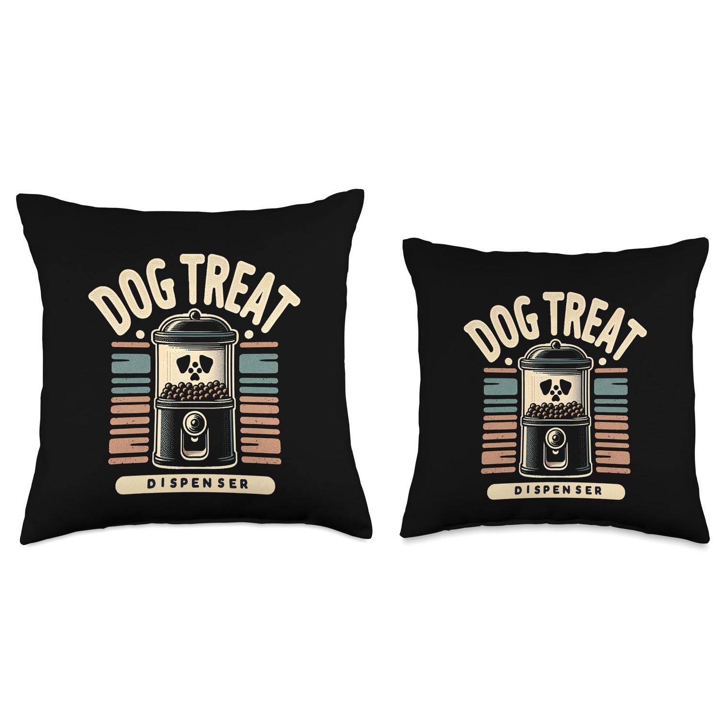 Dog Treat Dispenser Pet Training Reward ------ Throw Pillow