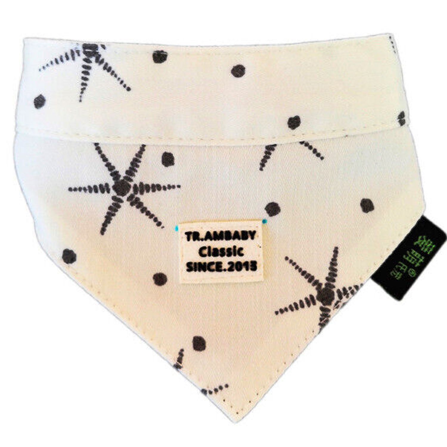 Ambaby 2pc-Set S/M/L Dog Harness Vest/Bandana/Leash Set Print For Pet Puppy Cat