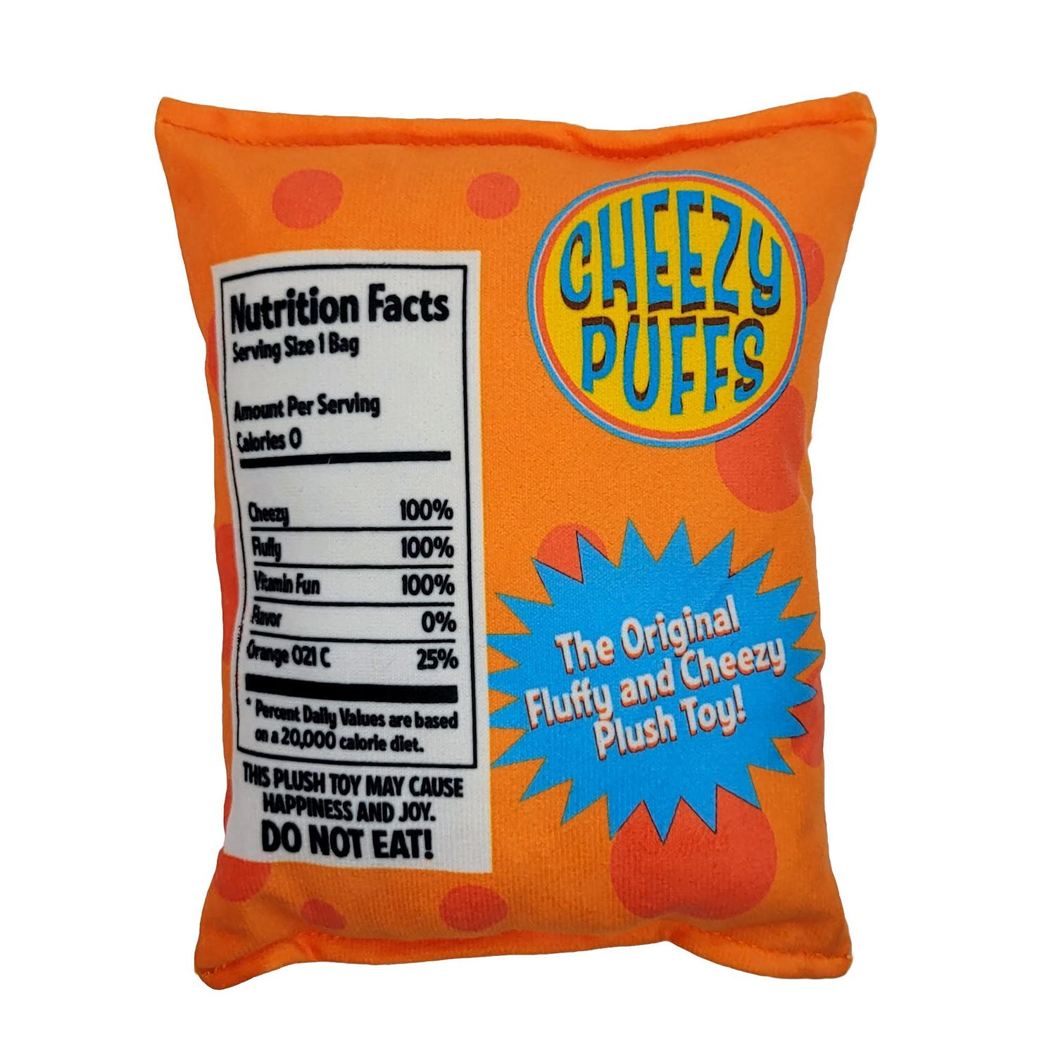 Houndsense Plush Foods Dog Toy Assortment. 4pk