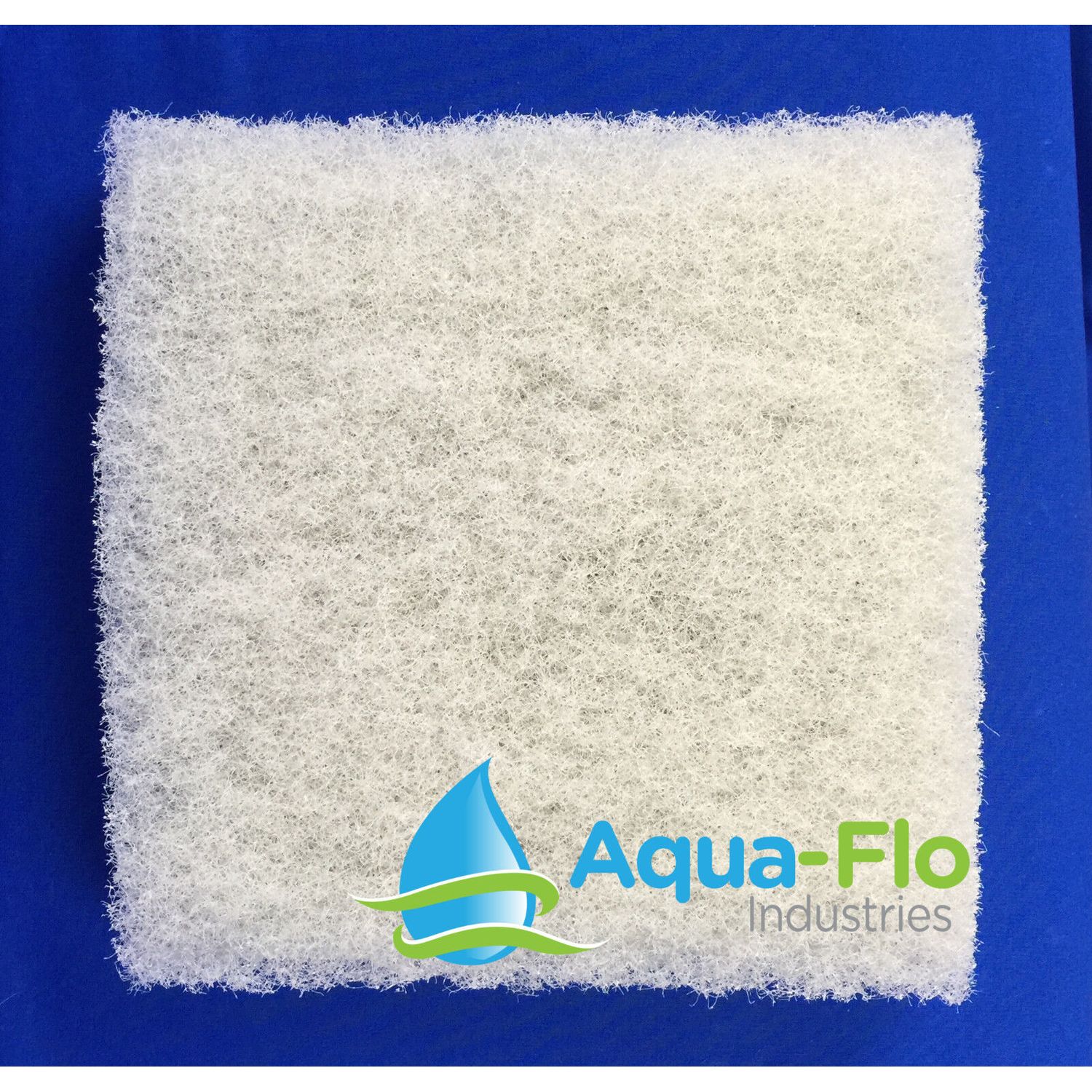TWO PACK, 2" x 12” x 12” COARSE Filter Floss Pad Aquarium or Pond Media (2 pads)