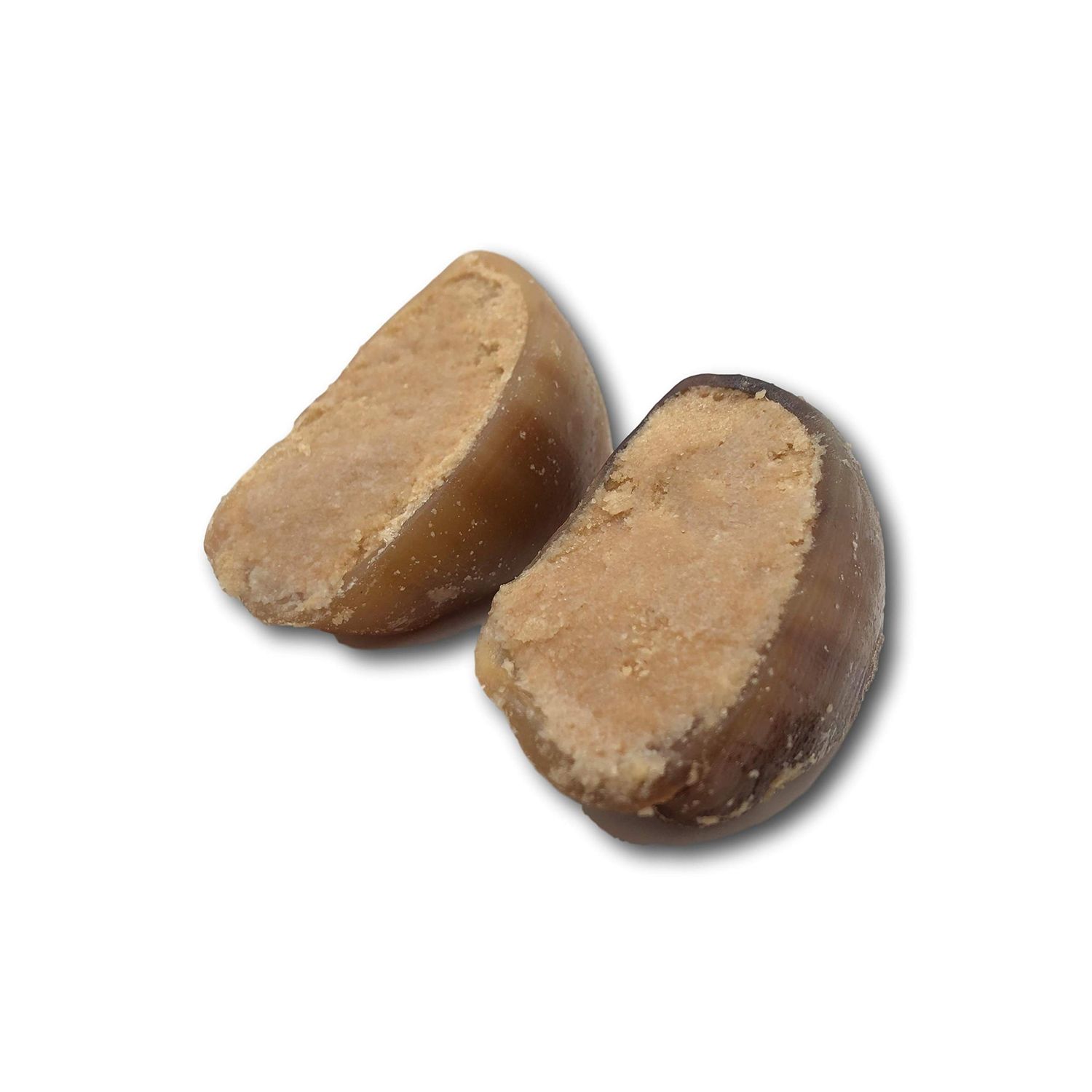 Top Dog Chews - 5 Pack of Peanut Butter Filled Cow Hooves Dog Treats. Long Lasting Natural Dog Chews, Great for Aggressive Chewers, (5 Pack, Peanut Butter)