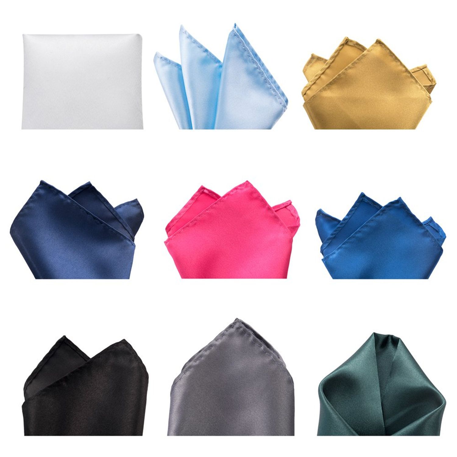 MONOTONOUS Men's Handkerchief, Pack of 30, 8.6" x8.6